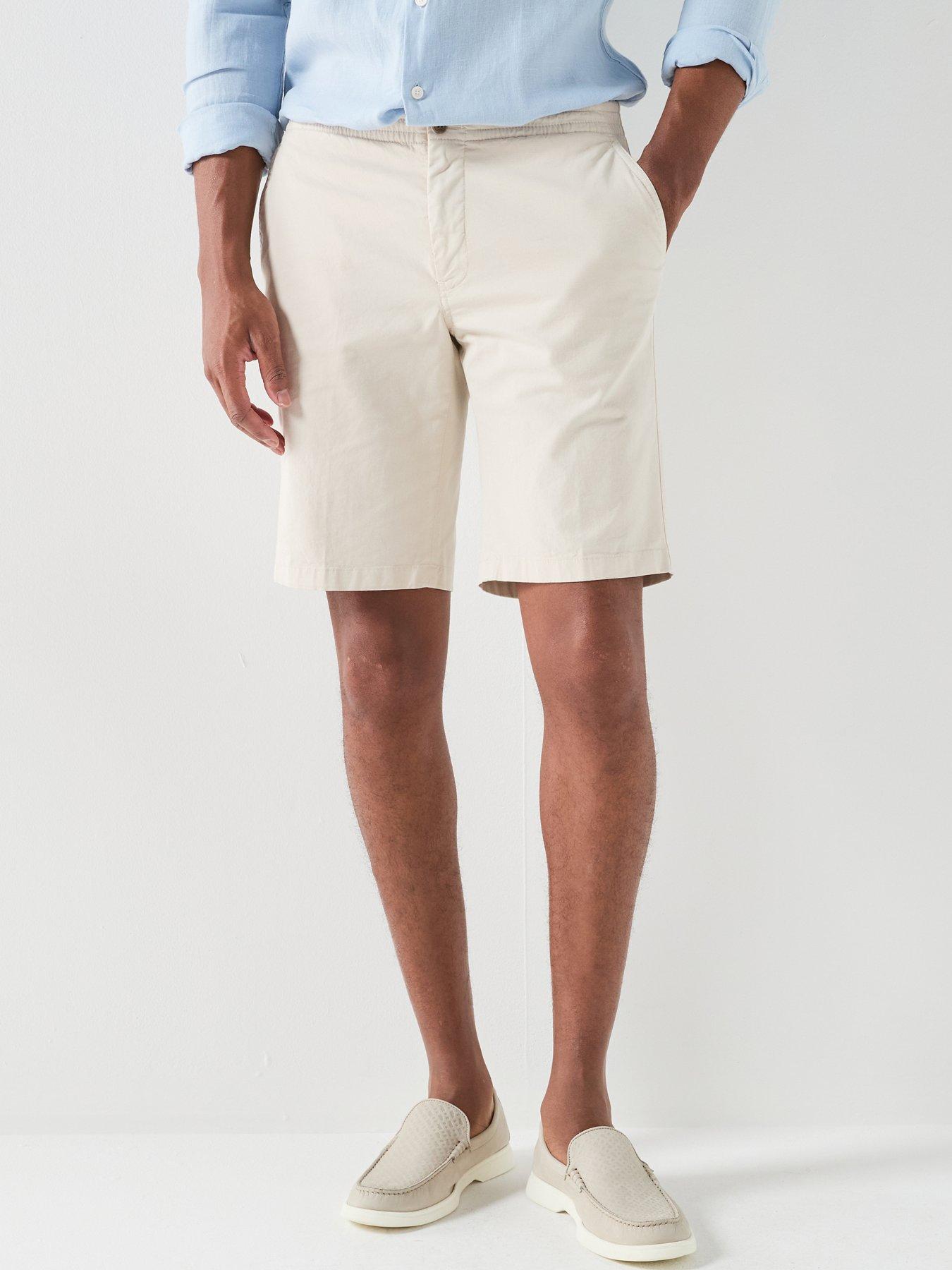 Image 1 of 5 of Hackett London Brighton Shorts - Beige
