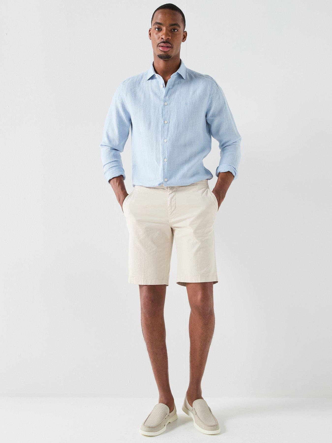 Image 4 of 5 of Hackett London Brighton Shorts - Beige