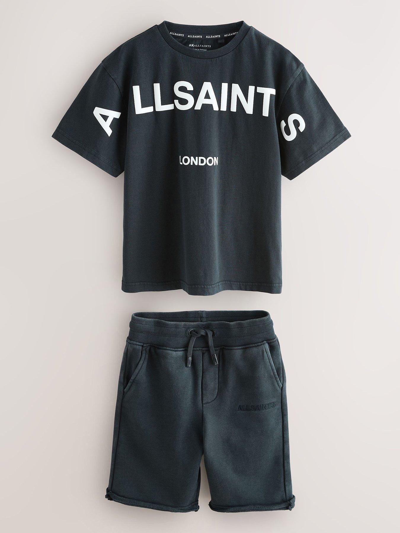 smallsaints-boys-graphic-letter-sweat-short-set-dark-greystillFront