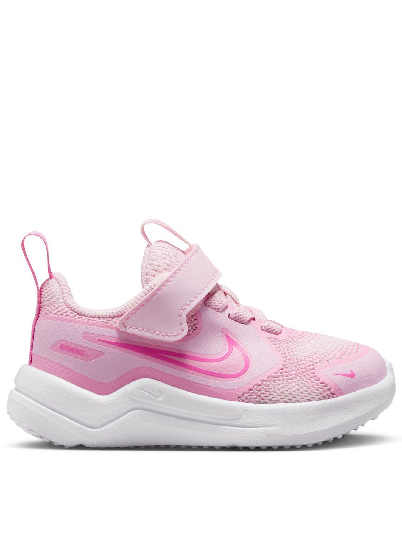 Image 1 of 7 of Nike Baby/Toddler Road Running Cosmic Runner Trainers - Pink
