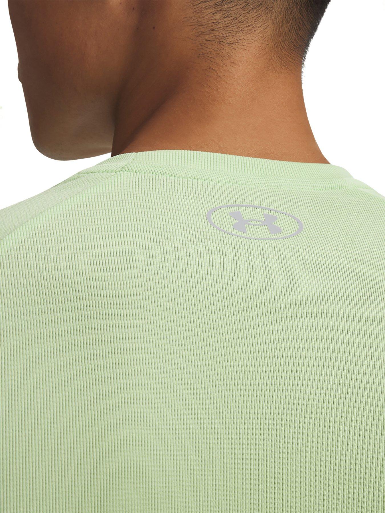 Image 3 of 3 of UNDER ARMOUR Mens Training Tech 2.0 Short Sleeve Crew T-shirt - Green
