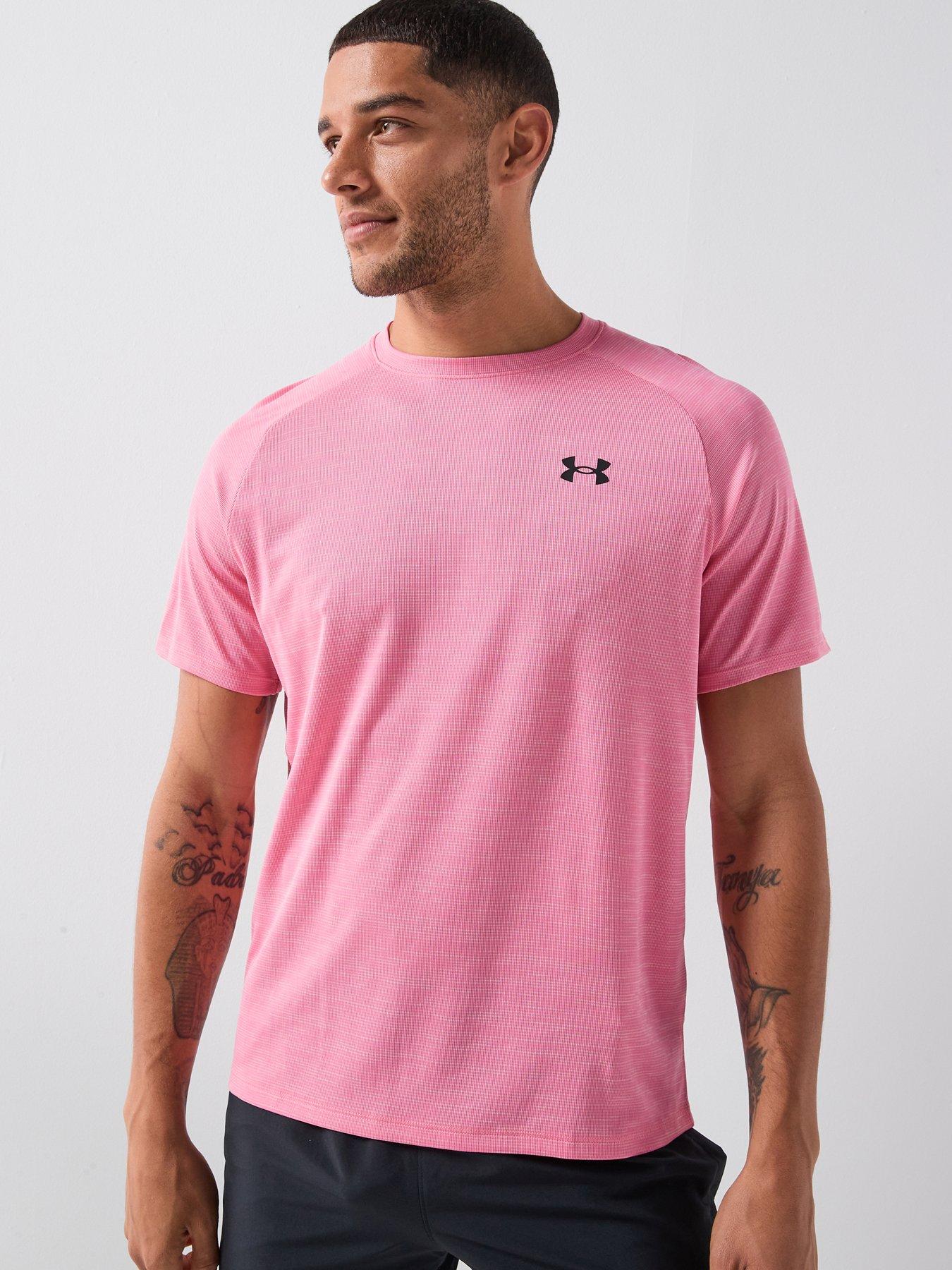 under-armour-mens-training-tech-short-sleeve-crew-pink