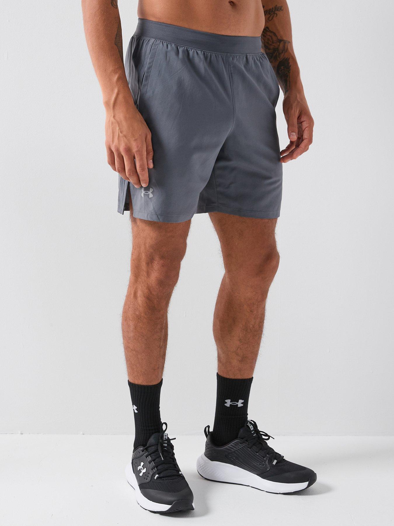 Image 1 of 5 of UNDER ARMOUR Mens Running Launch 7" Short - Grey