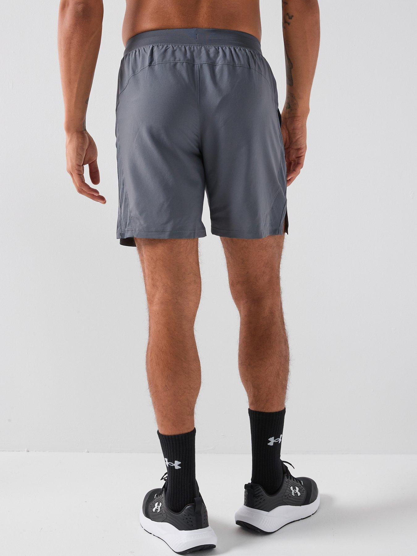 Image 2 of 5 of UNDER ARMOUR Mens Running Launch 7" Short - Grey