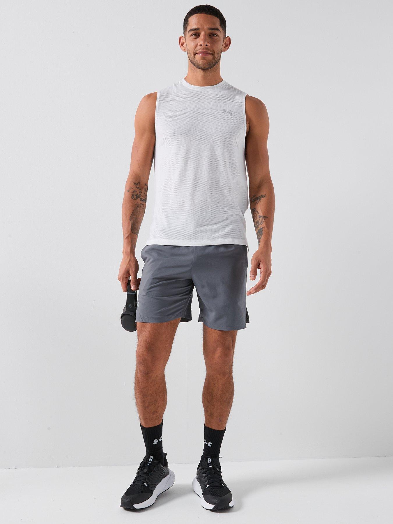 Image 3 of 5 of UNDER ARMOUR Mens Running Launch 7" Short - Grey