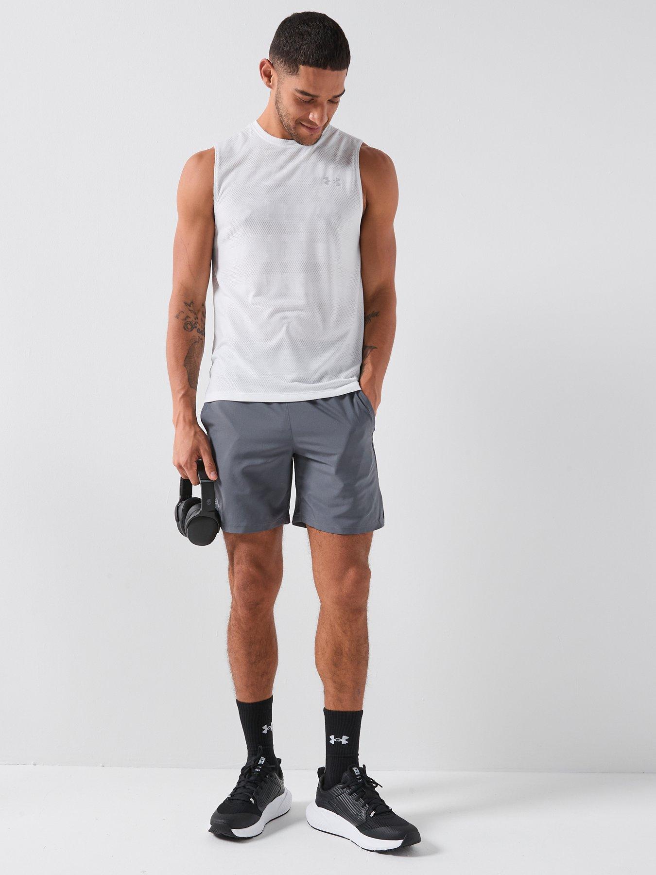Image 5 of 5 of UNDER ARMOUR Mens Running Launch 7" Short - Grey