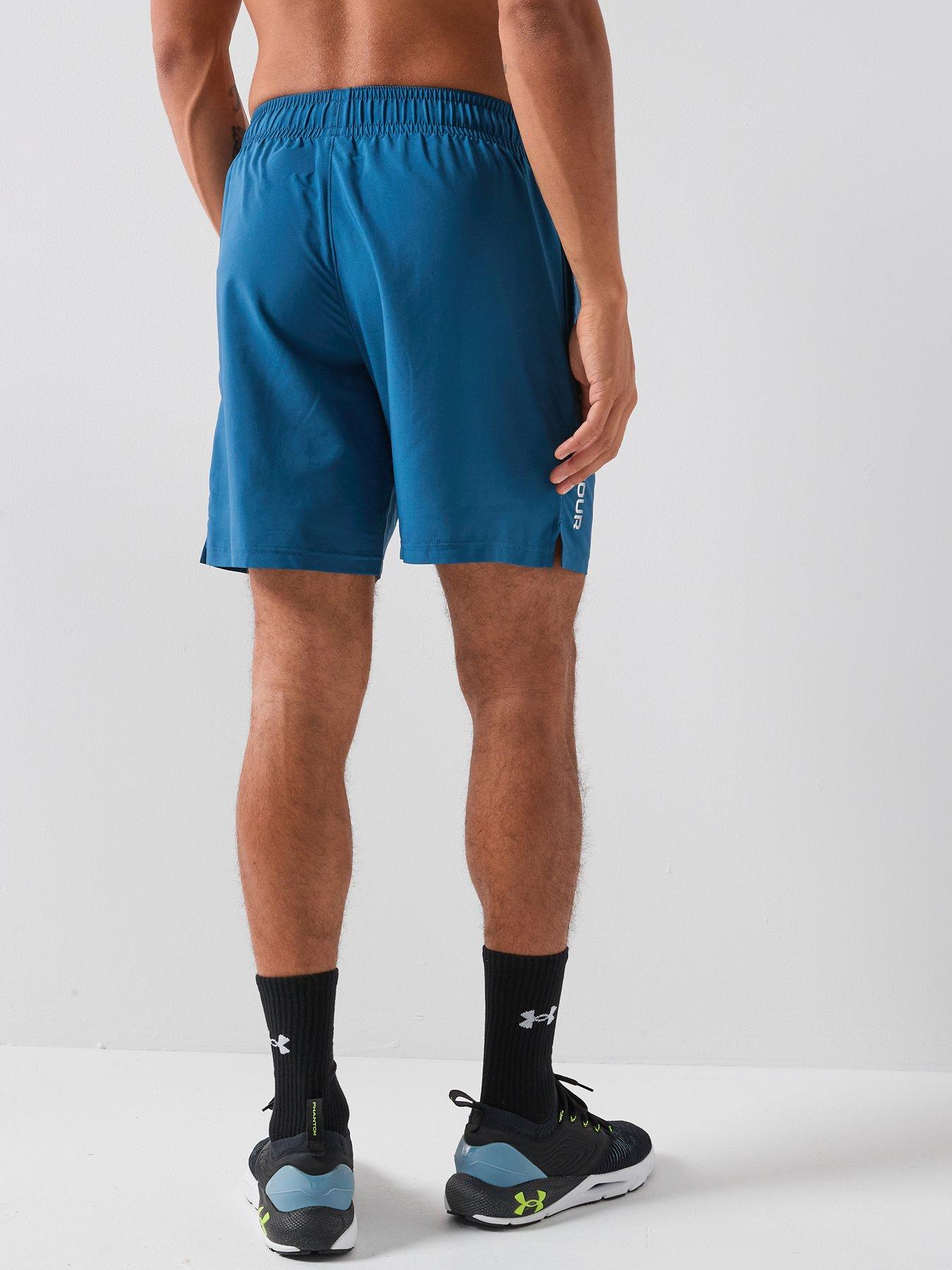 under-armour-mens-training-tech-woven-short-bluestillFront