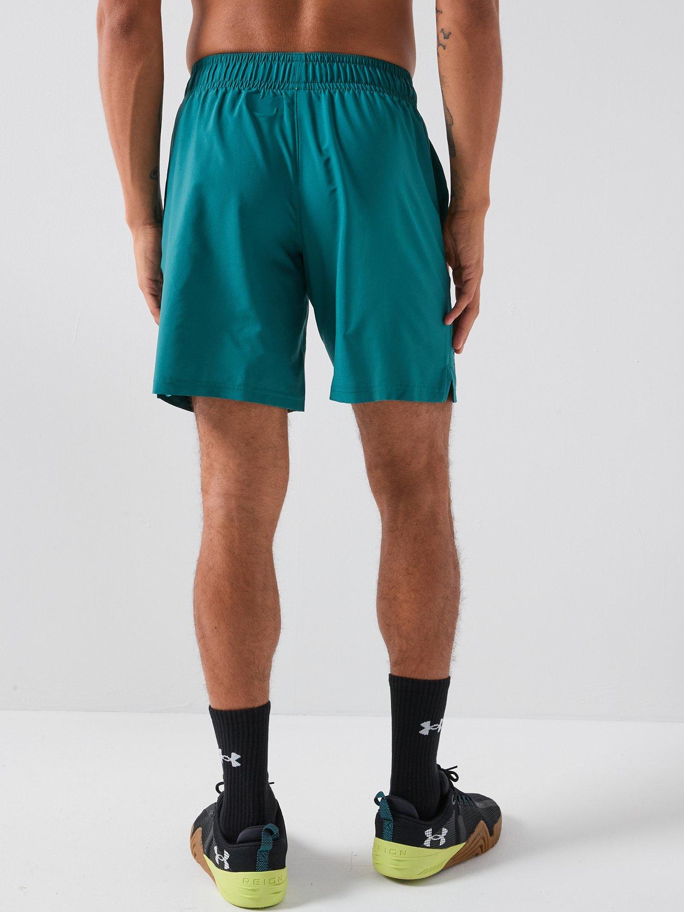 Image 2 of 5 of UNDER ARMOUR Mens Training Tech Woven Short - Green