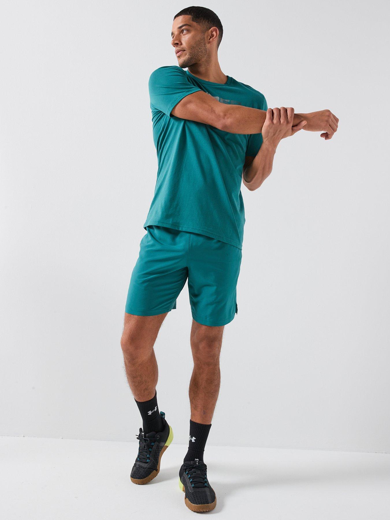 Image 3 of 5 of UNDER ARMOUR Mens Training Tech Woven Short - Green