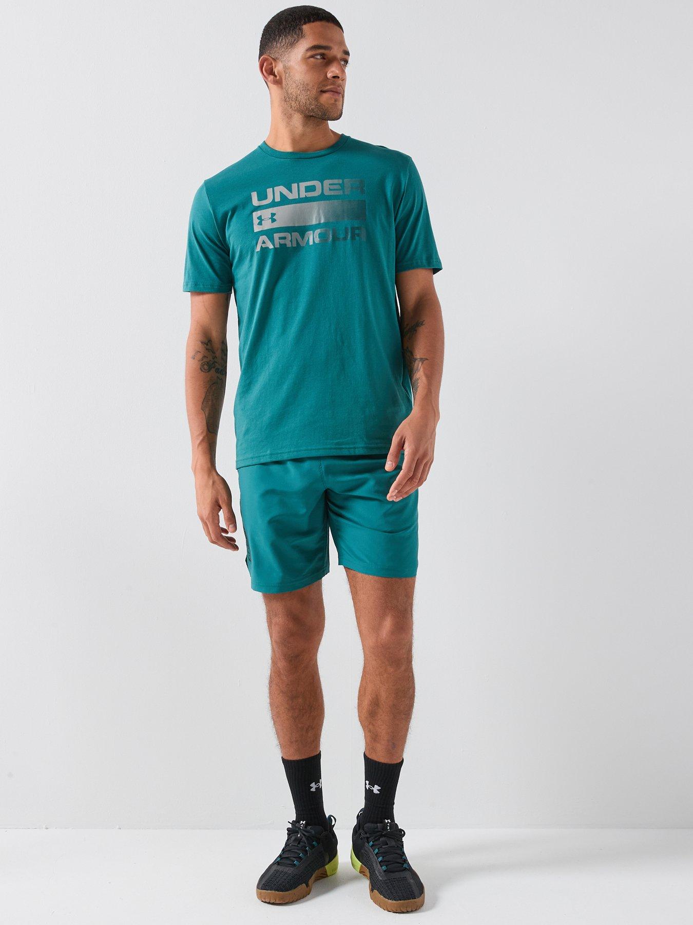 Image 5 of 5 of UNDER ARMOUR Mens Training Tech Woven Short - Green
