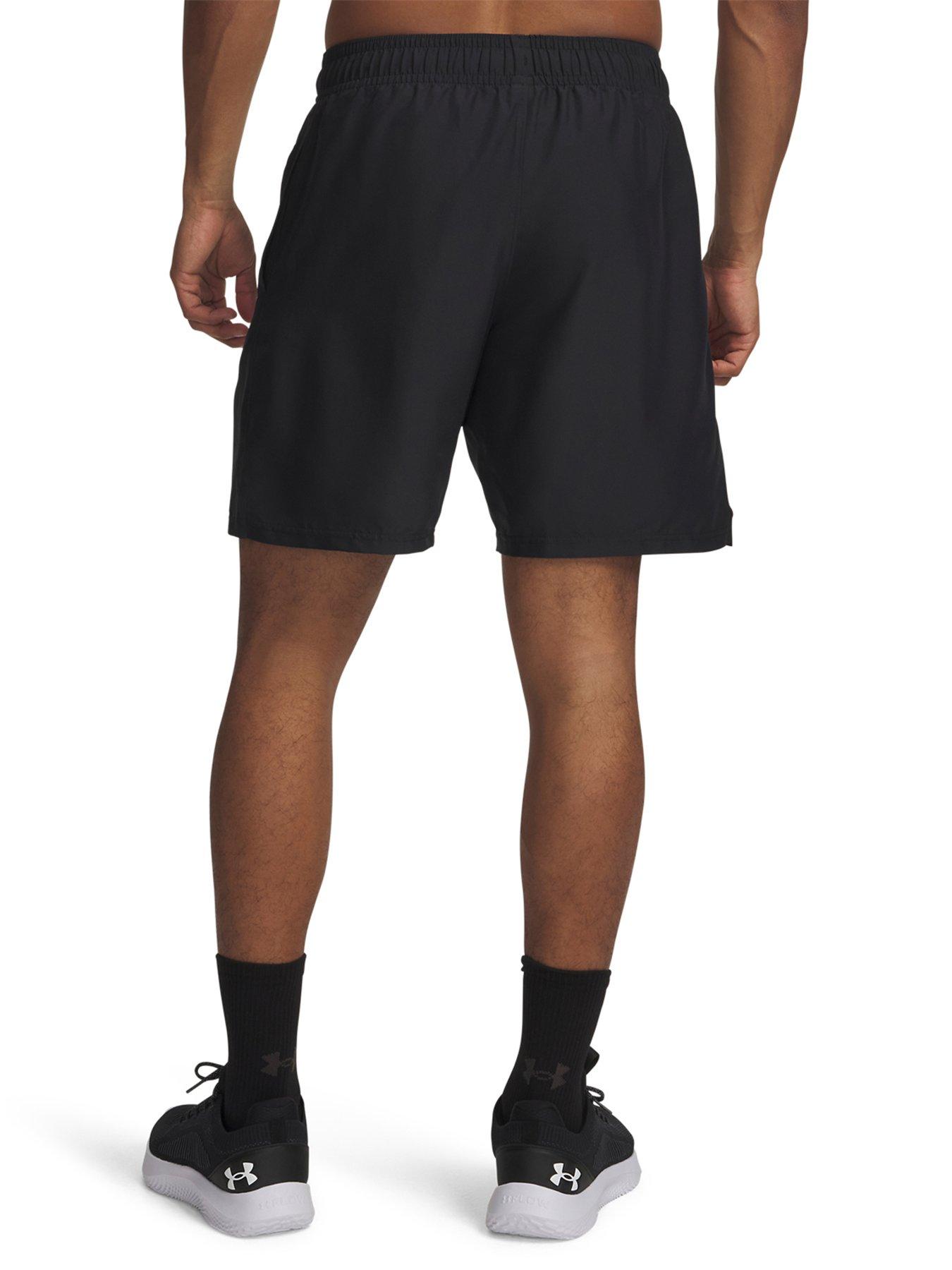 under-armour-mens-training-tech-woven-short-blackstillFront