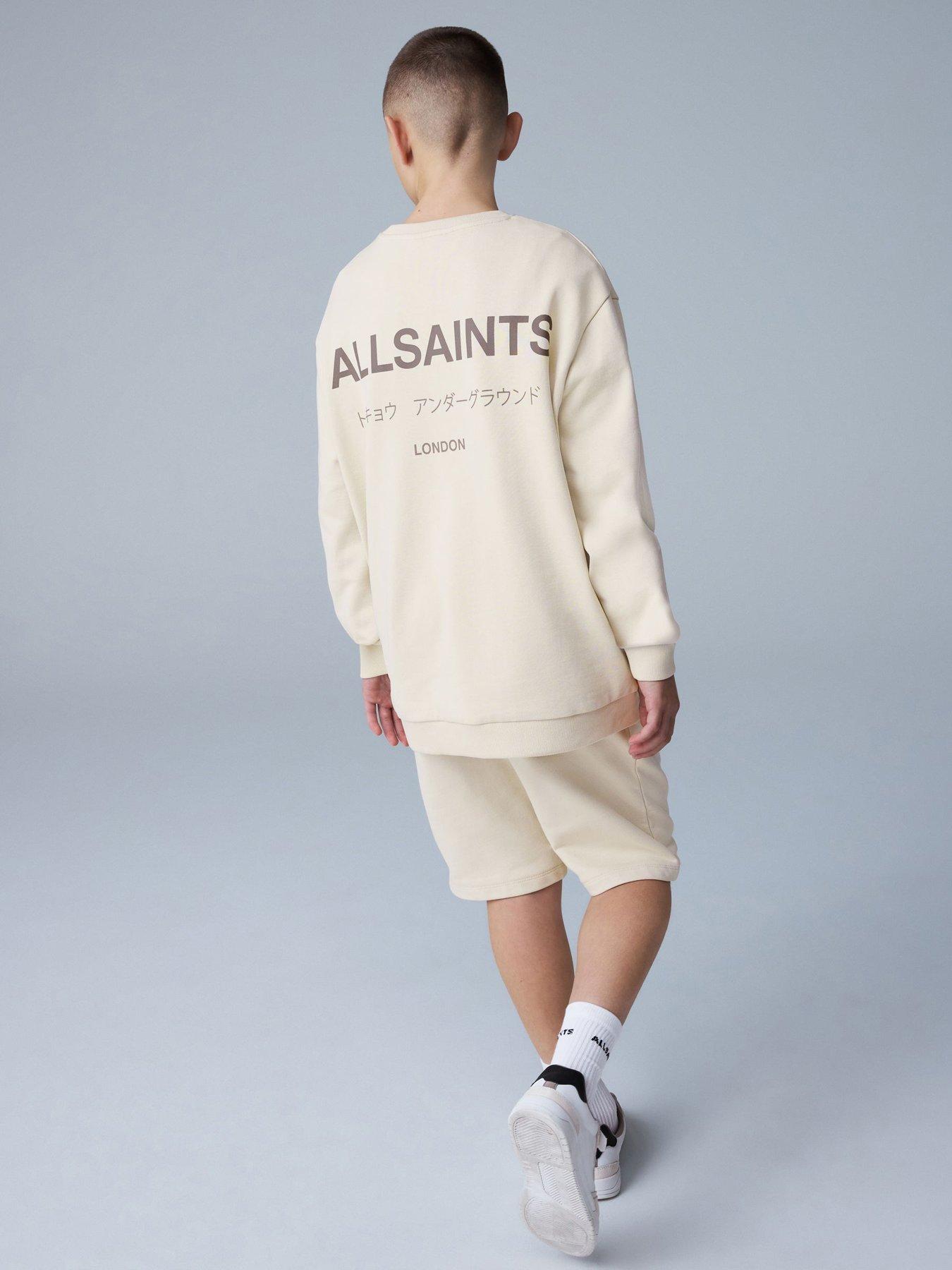 smallsaints-older-boys-underground-logo-shorts-beigestillFront