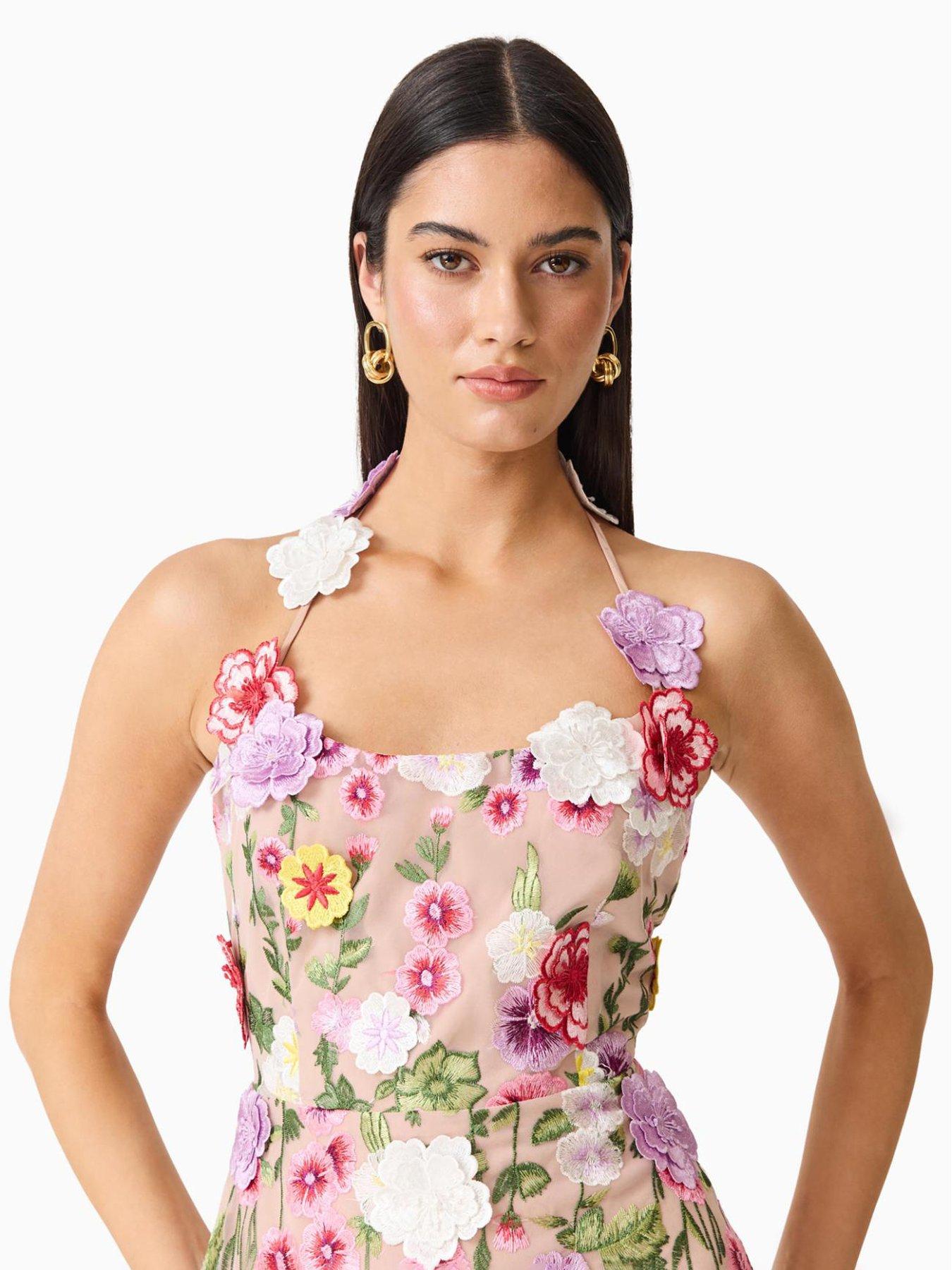 Image 6 of 7 of Elliatt Neve A Line Mini Dress - Multi