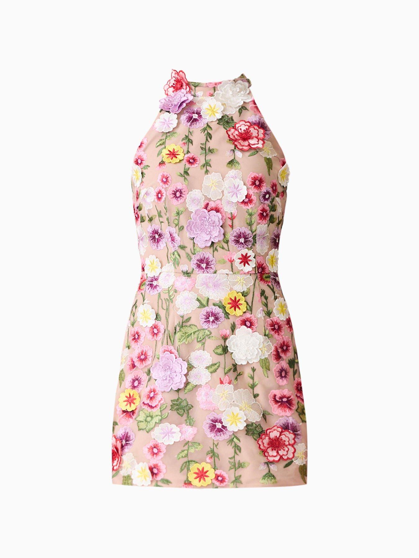 Image 7 of 7 of Elliatt Neve A Line Mini Dress - Multi