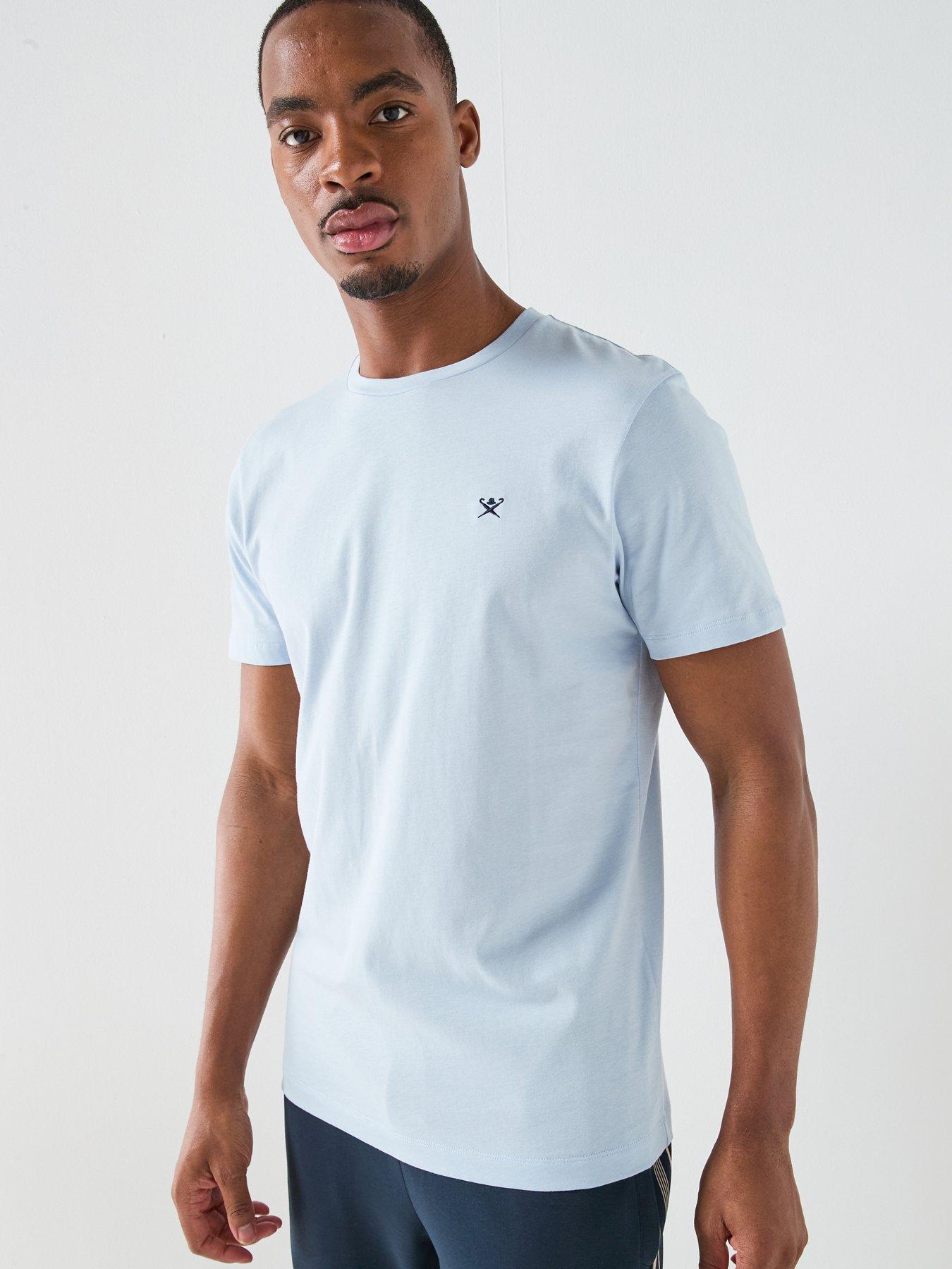 Hackett Hackett London Chest Logo T-Shirt - Blue