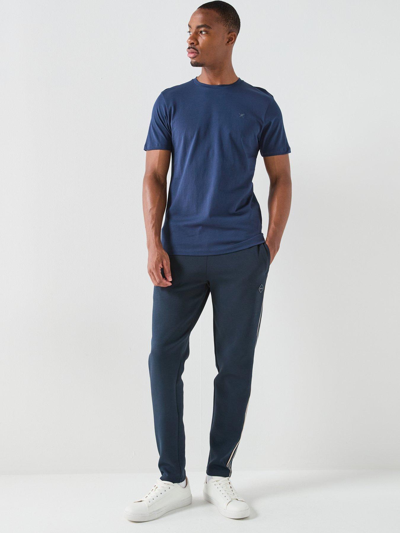Image 5 of 5 of Hackett Hackett London Chest Logo T-Shirt - Blue