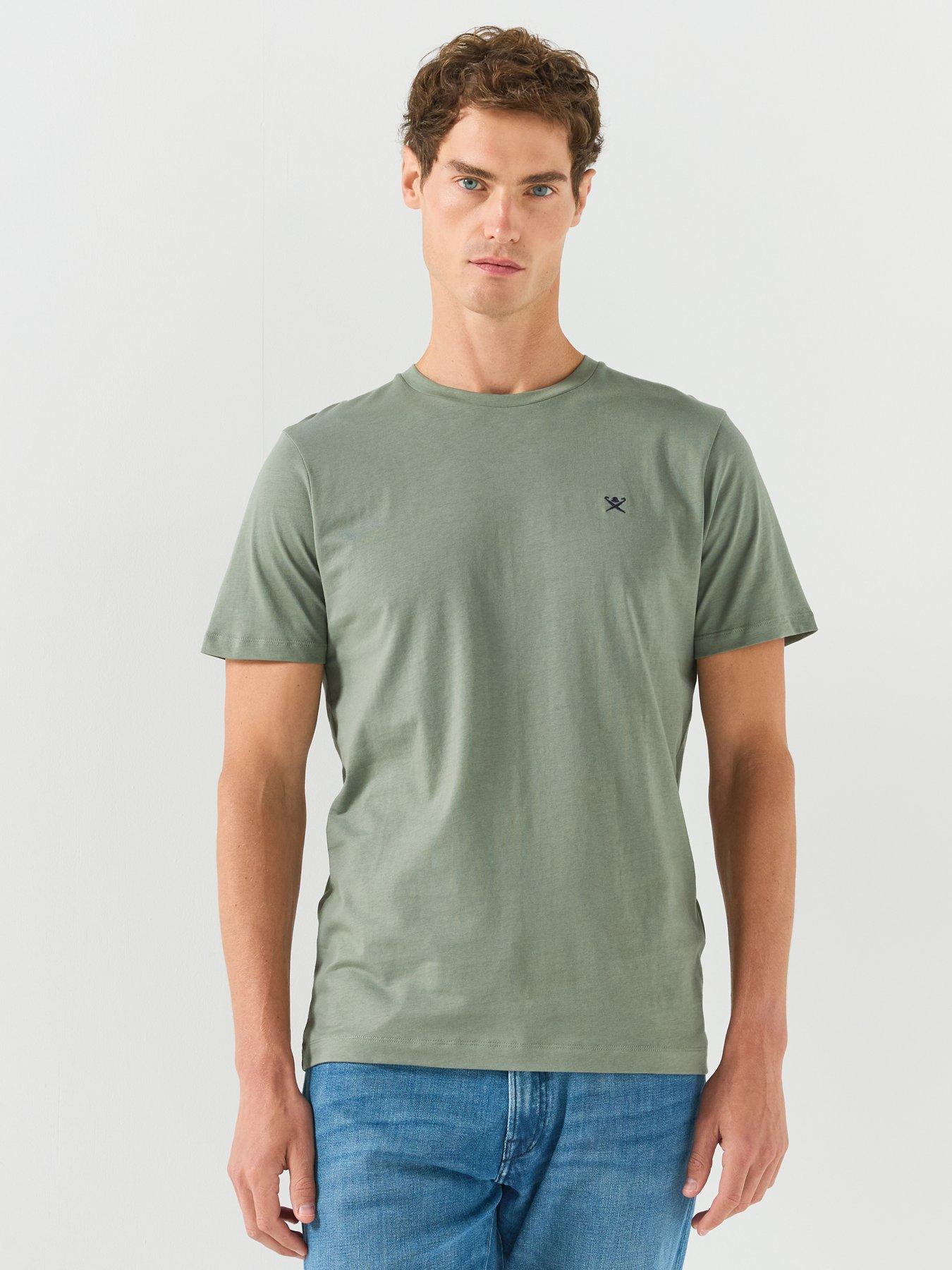 Hackett London Chest Logo T-Shirt - Green