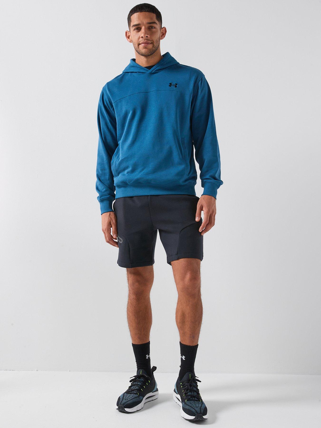 under-armour-mens-training-unstoppable-fleece-short-blackback