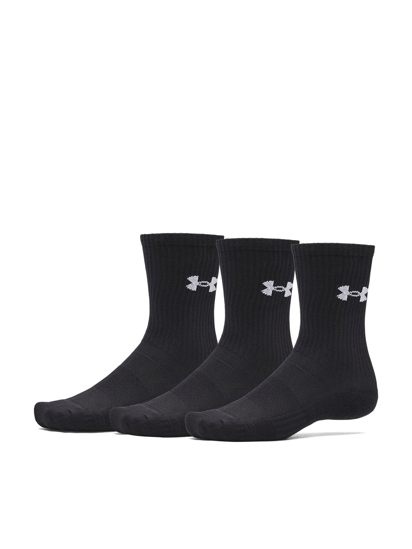 under-armour-mens-training-performance-cotton-crew-socks-3-pack-blackfront