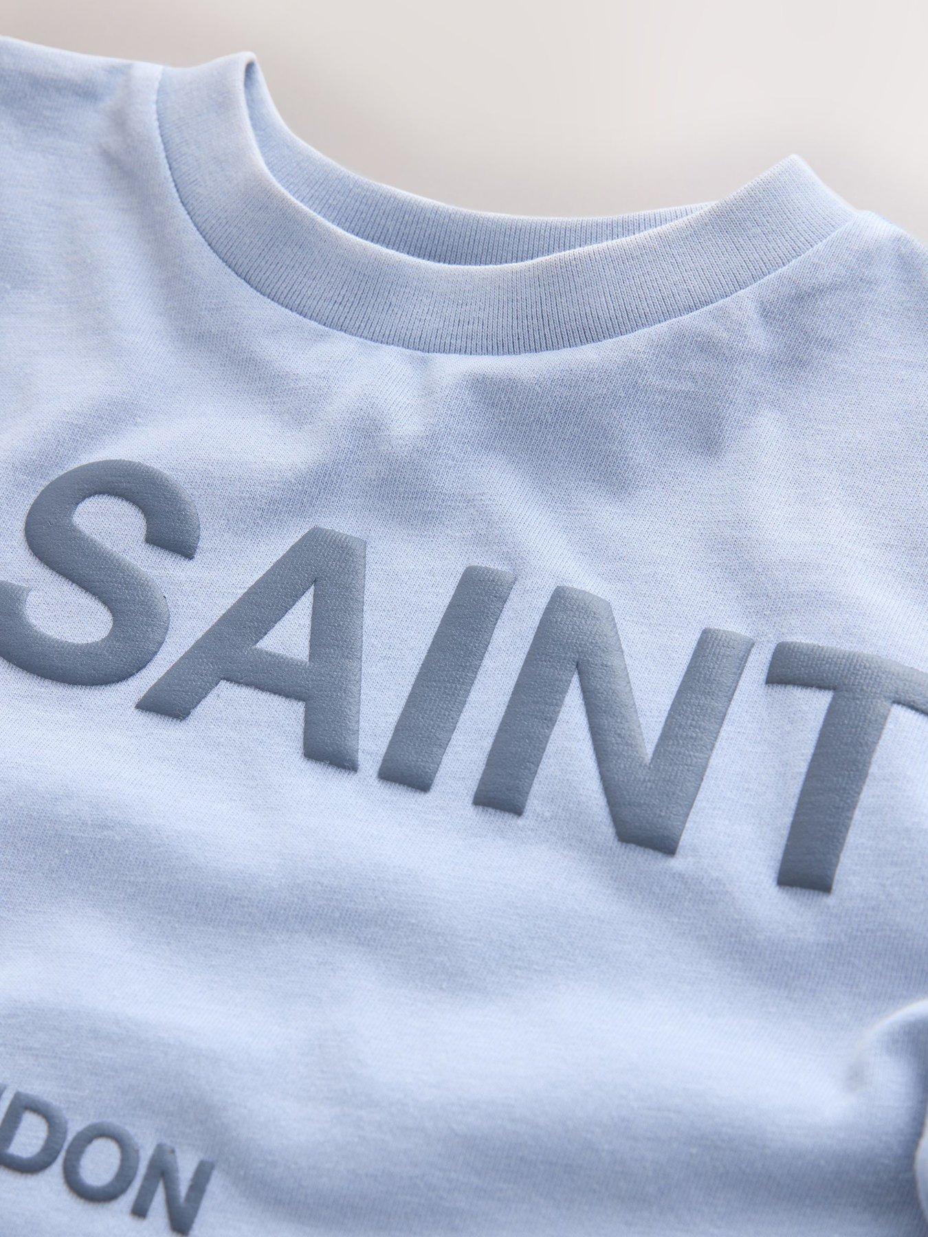 Image 7 of 7 of smALLSAINTS Younger Boys Logo Short Set - Blue