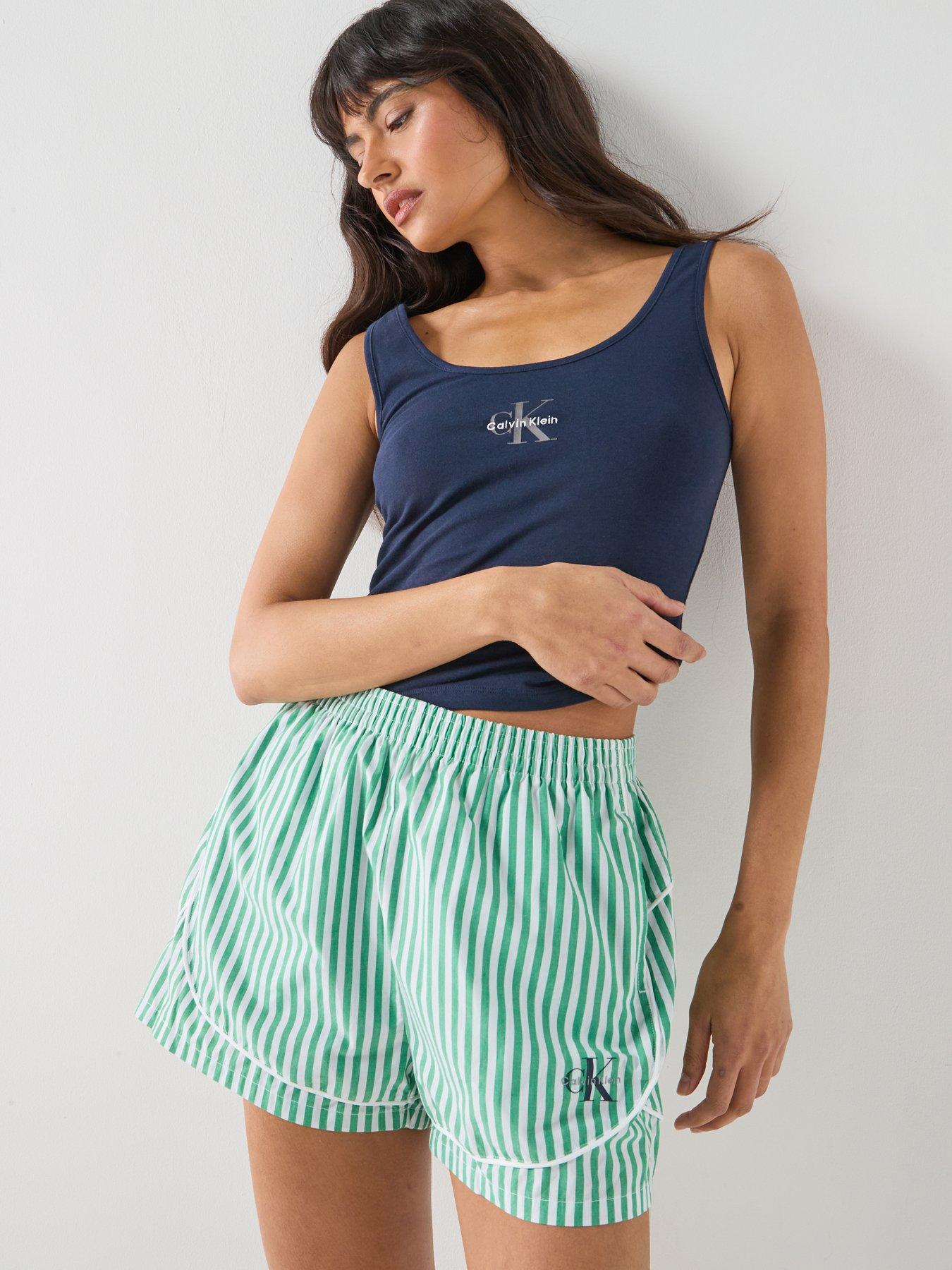 Image 6 of 6 of Calvin Klein Poplin Track Short