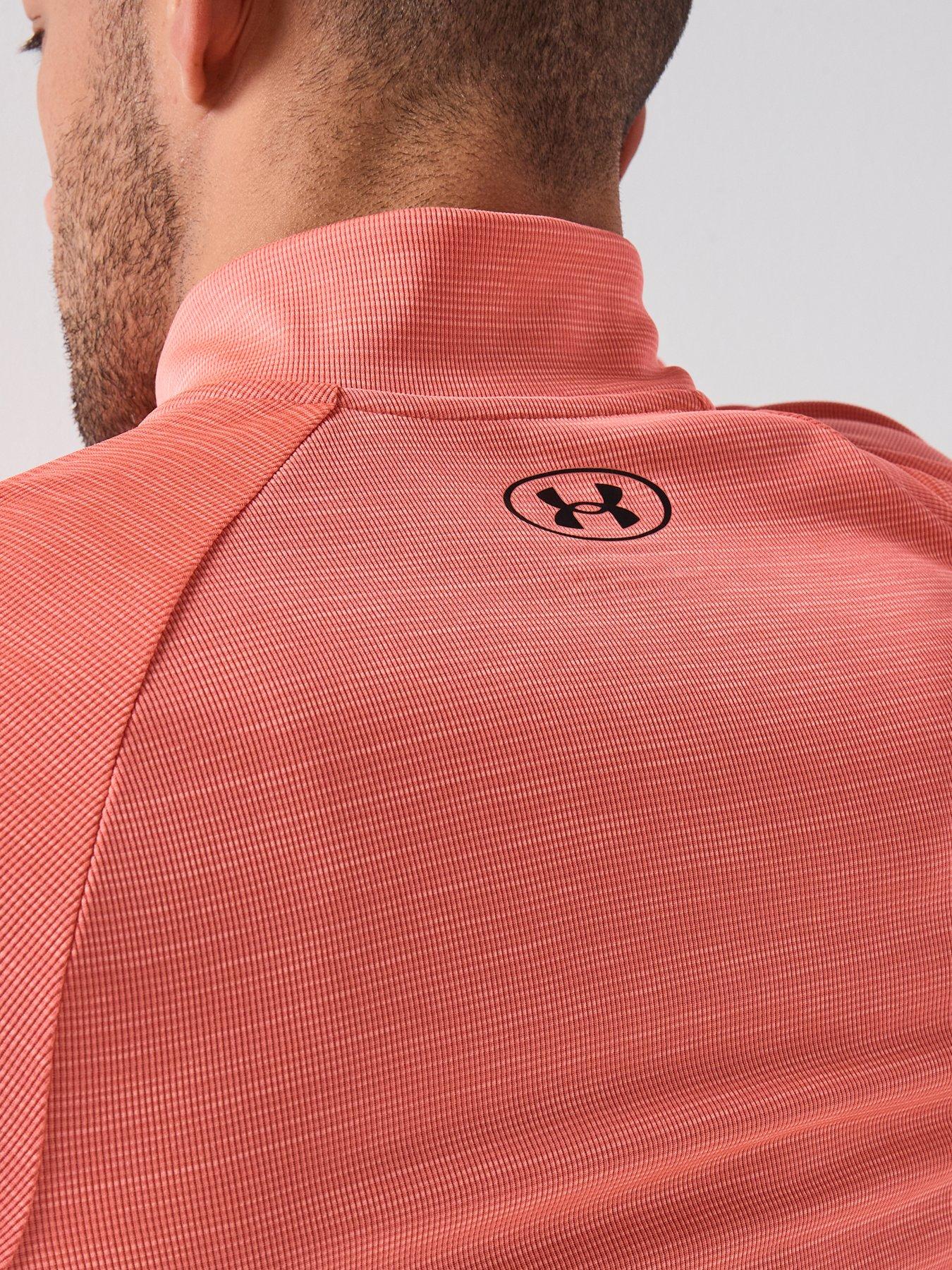under-armour-mens-training-tech-12-zip-top-venom-reddetail