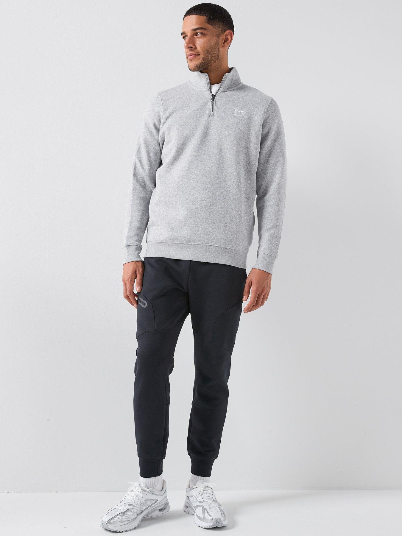 under-armour-mens-training-icon-fleece-14-zip-top-greydetail