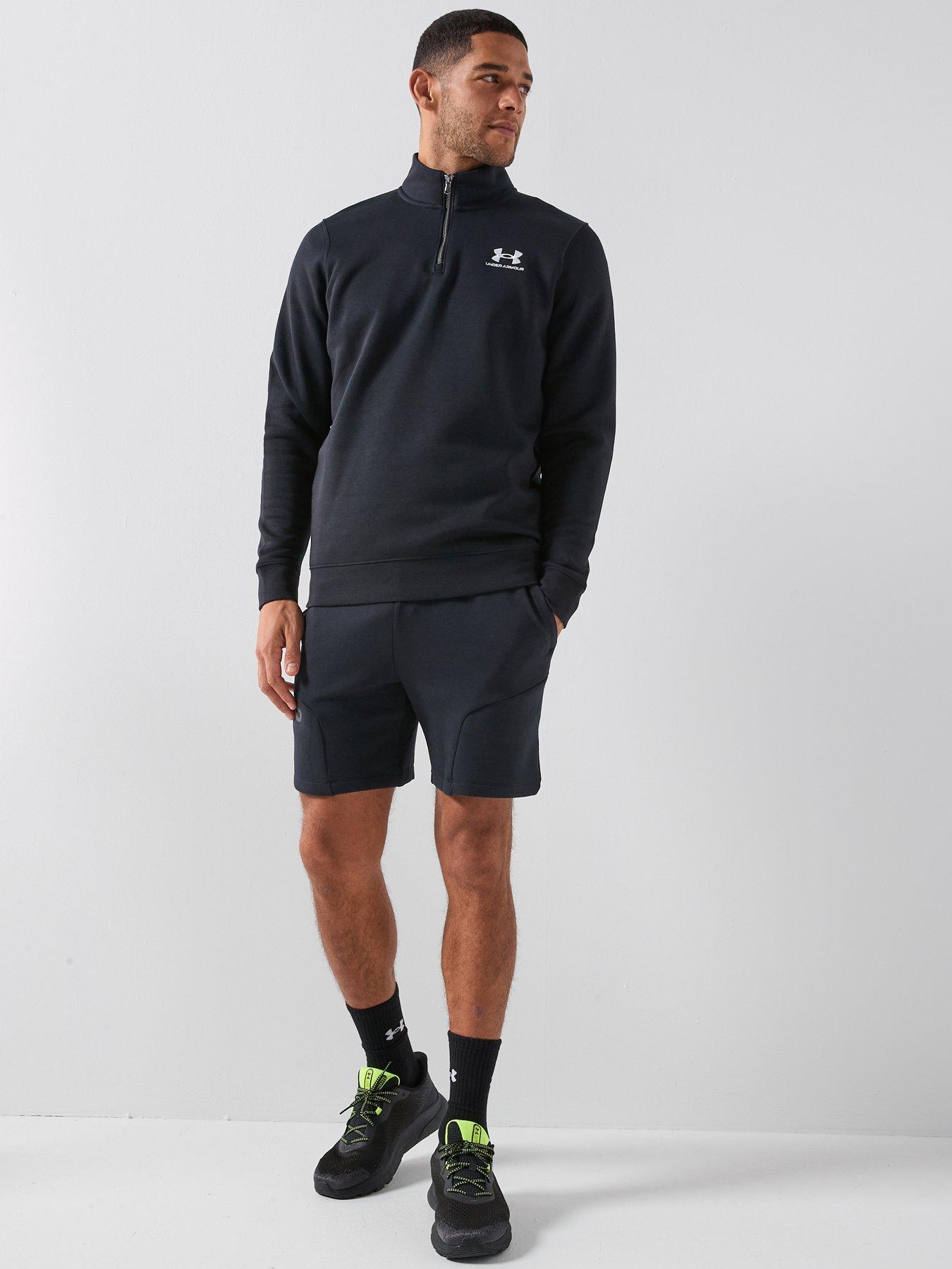 under-armour-mens-training-icon-fleece-14-zip-blackback