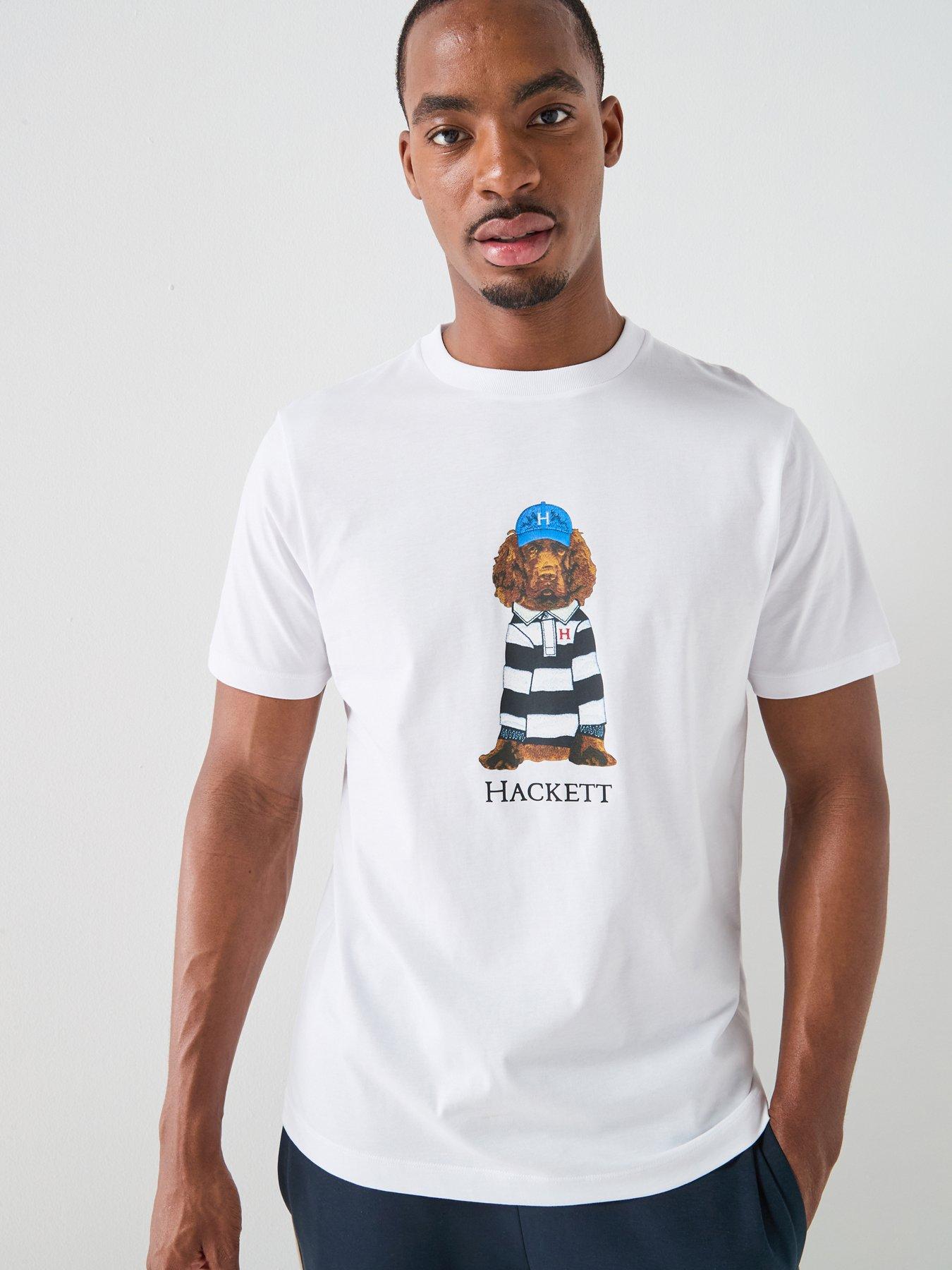 Hackett Hackett Heritage Heritage Harry Embroidered T-Shirt - White