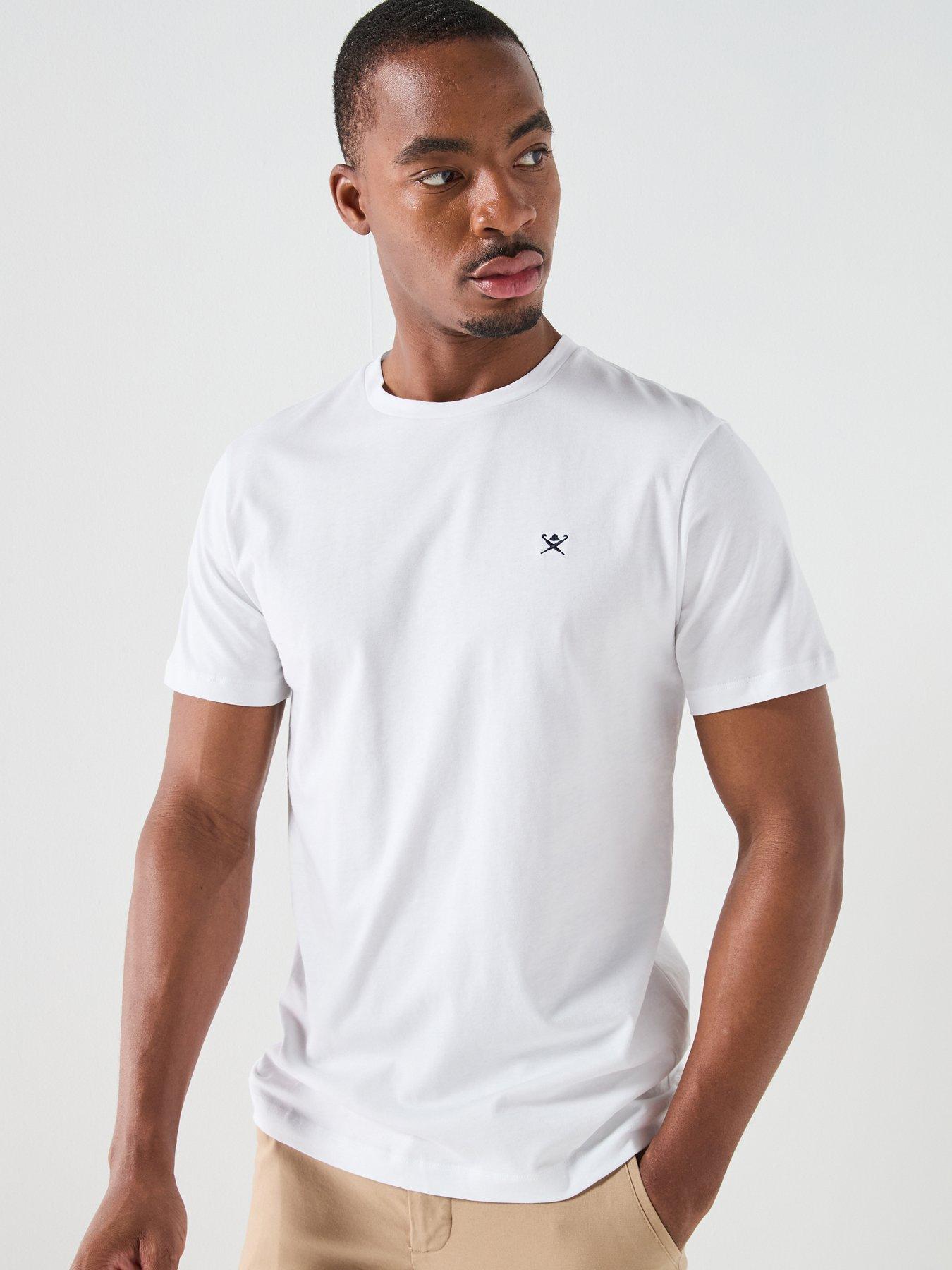 Hackett Hackett London Chest Logo T-Shirt - White