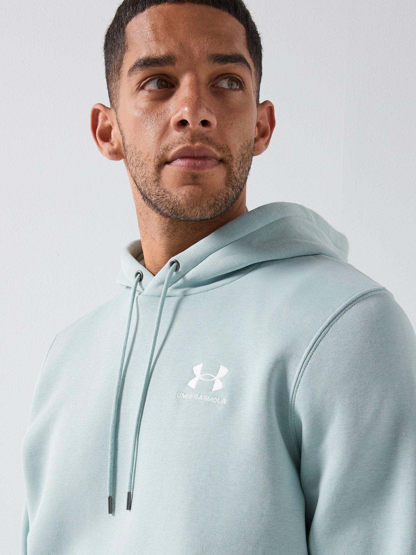 under-armour-mens-training-icon-fleece-hoodie-blueoutfit