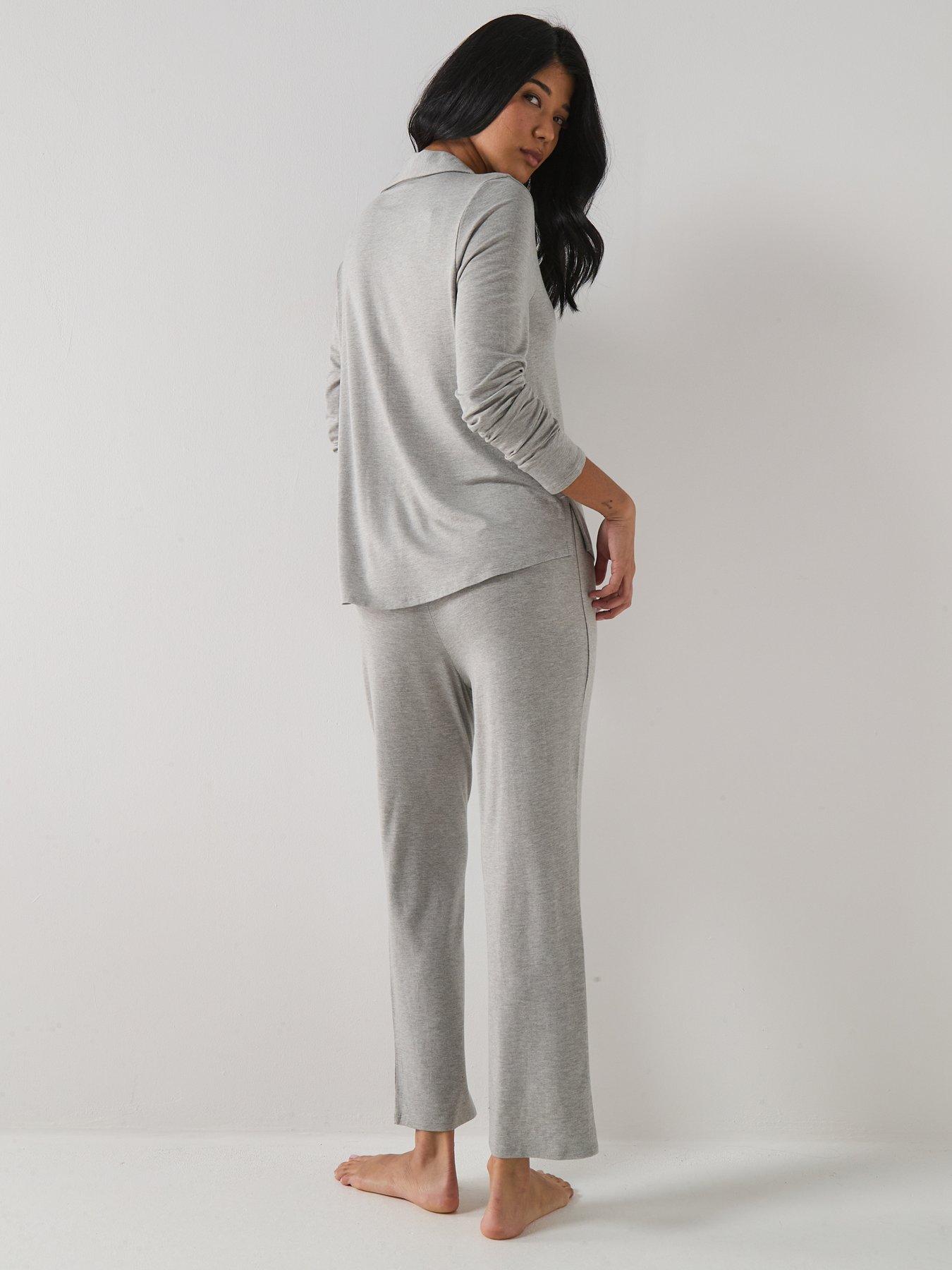 calvin-klein-long-sleeve-shirt-set-greystillFront