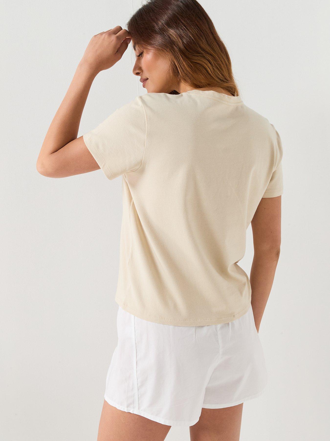 Image 2 of 6 of Calvin Klein S/S T Heritage Short Set - Grey