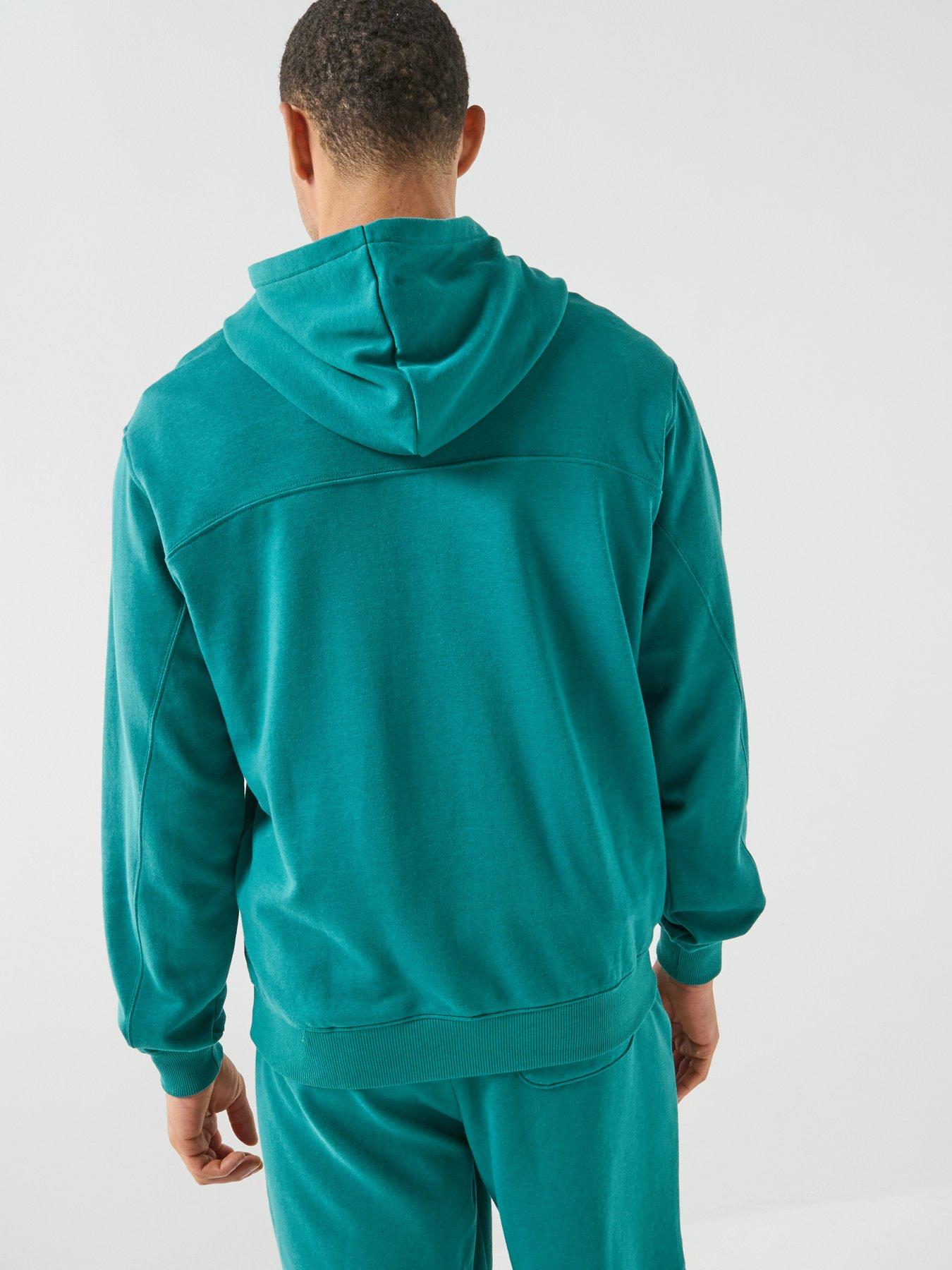 under-armour-mens-training-rival-terry-hoodie-greenstillFront