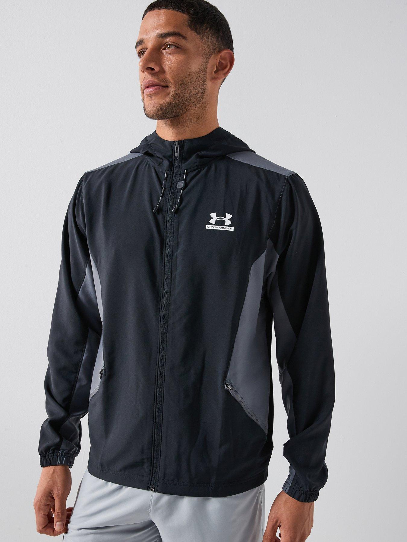 Image 1 of 6 of UNDER ARMOUR Mens Training Tech Woven Jacket - Black