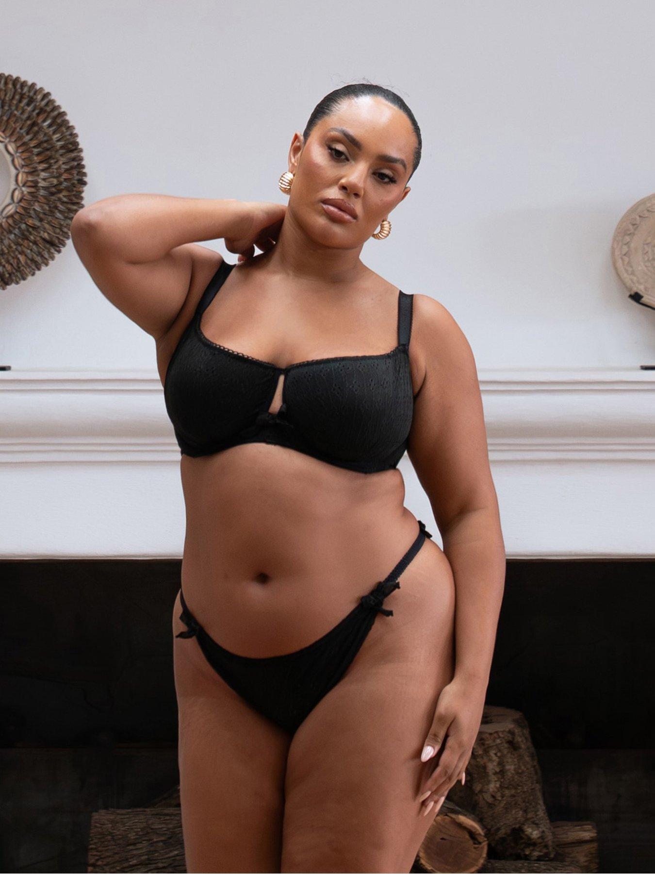 curvy-kate-curvy-kate-flora-tanga-black