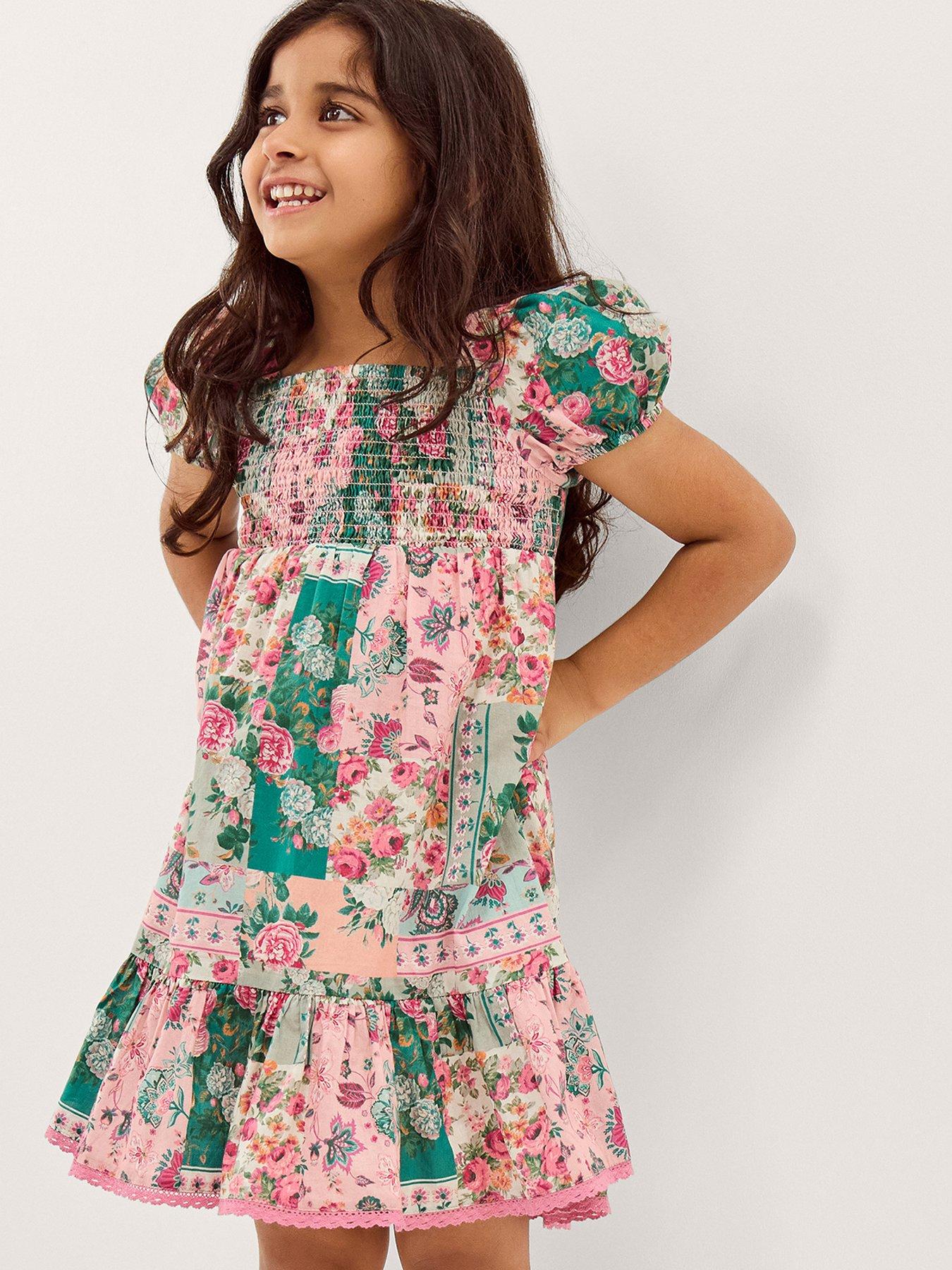 monsoon-girls-patchwork-shirred-dress-pinkfront