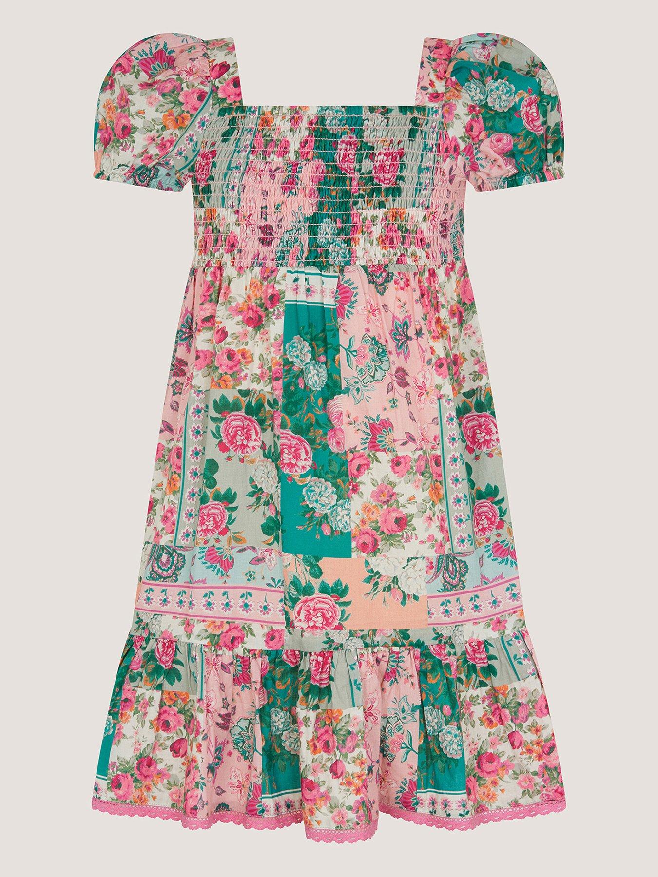 monsoon-girls-patchwork-shirred-dress-pinkstillFront