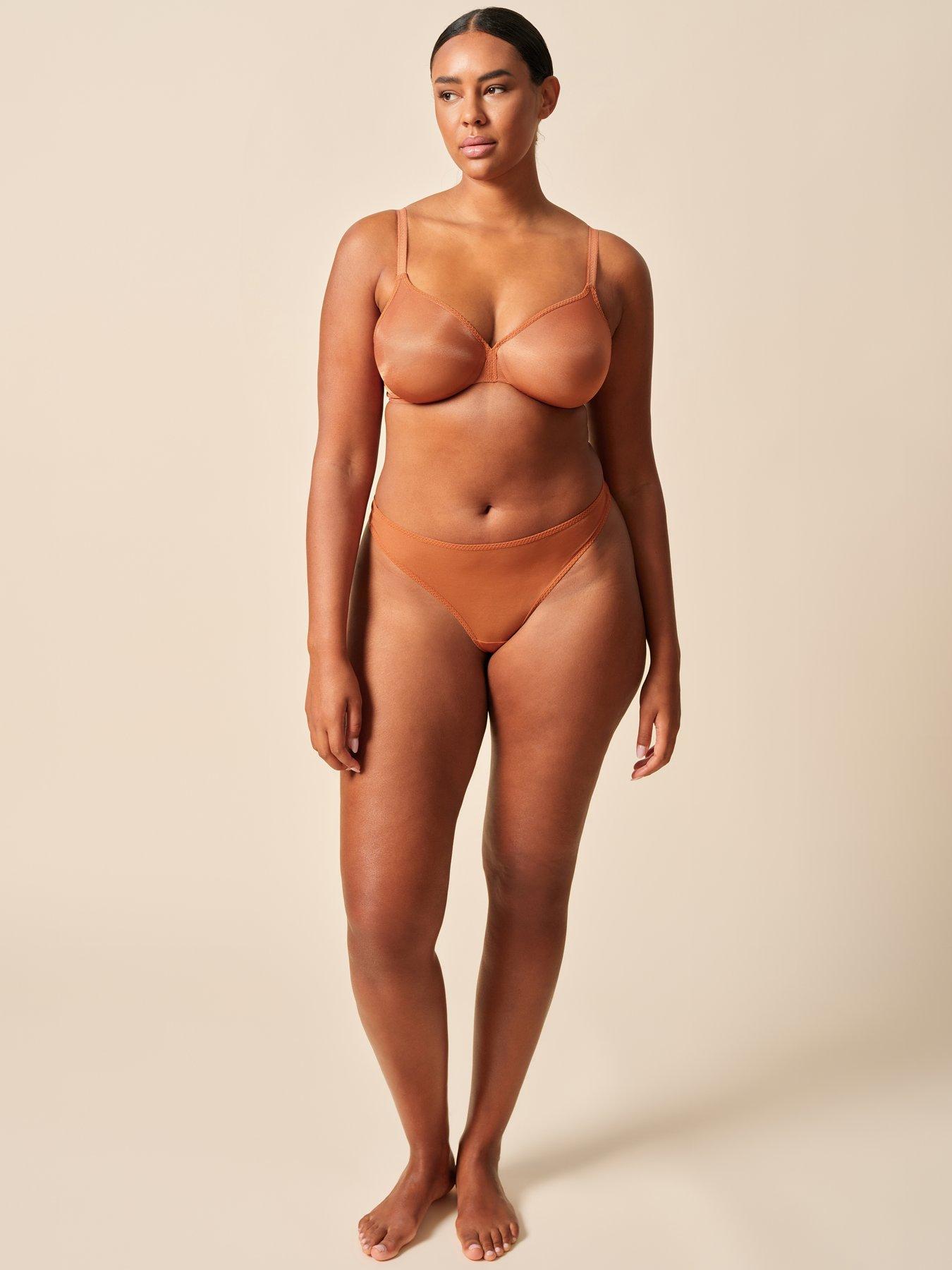 Gossard Gossard Glossies Sheer Thong - Sunkissed
