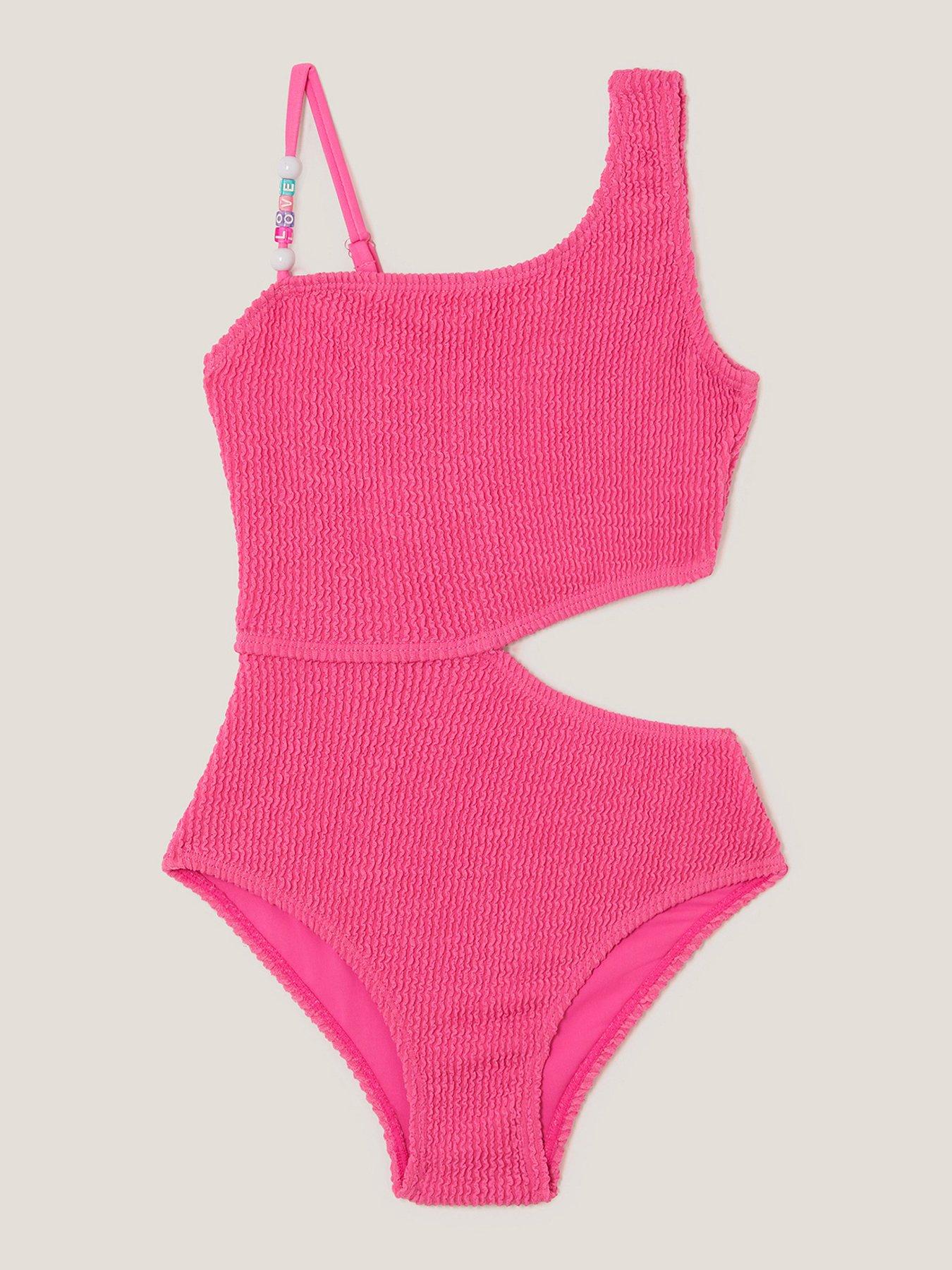 monsoon-girls-texture-assymetric-swimsuit-pink