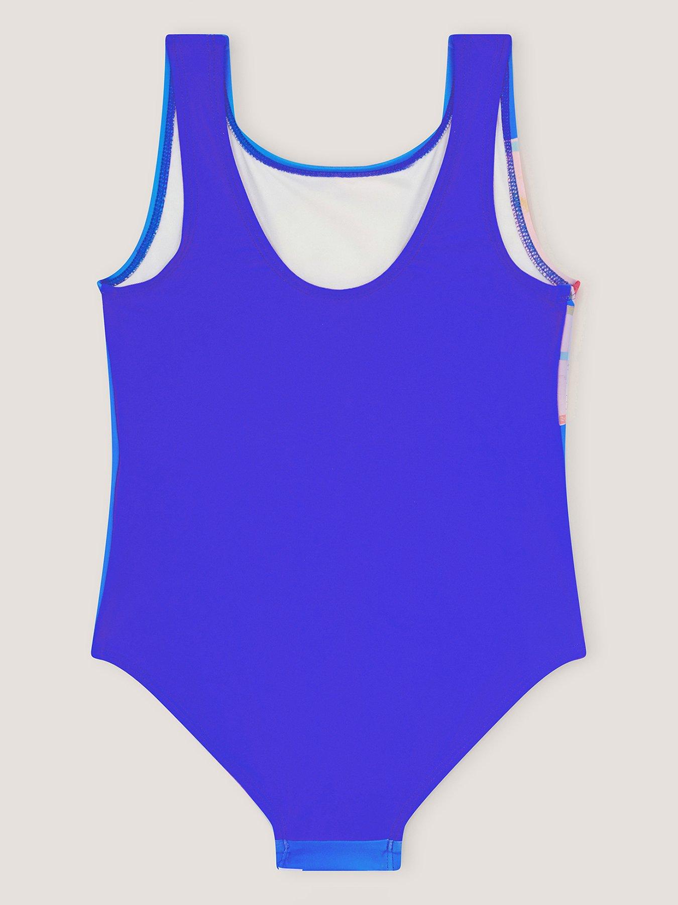 monsoon-girls-flower-swimsuit-blueback