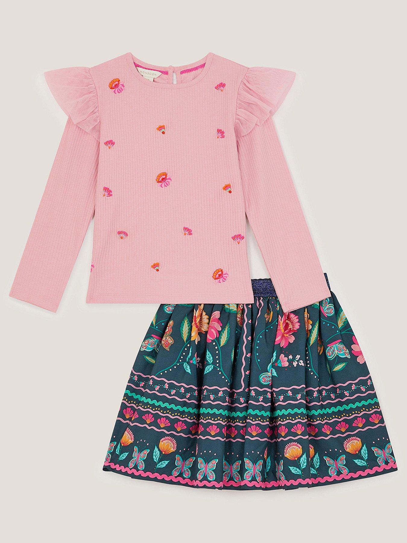 monsoon-girls-long-sleeve-aurelia-rib-top-set-navystillFront