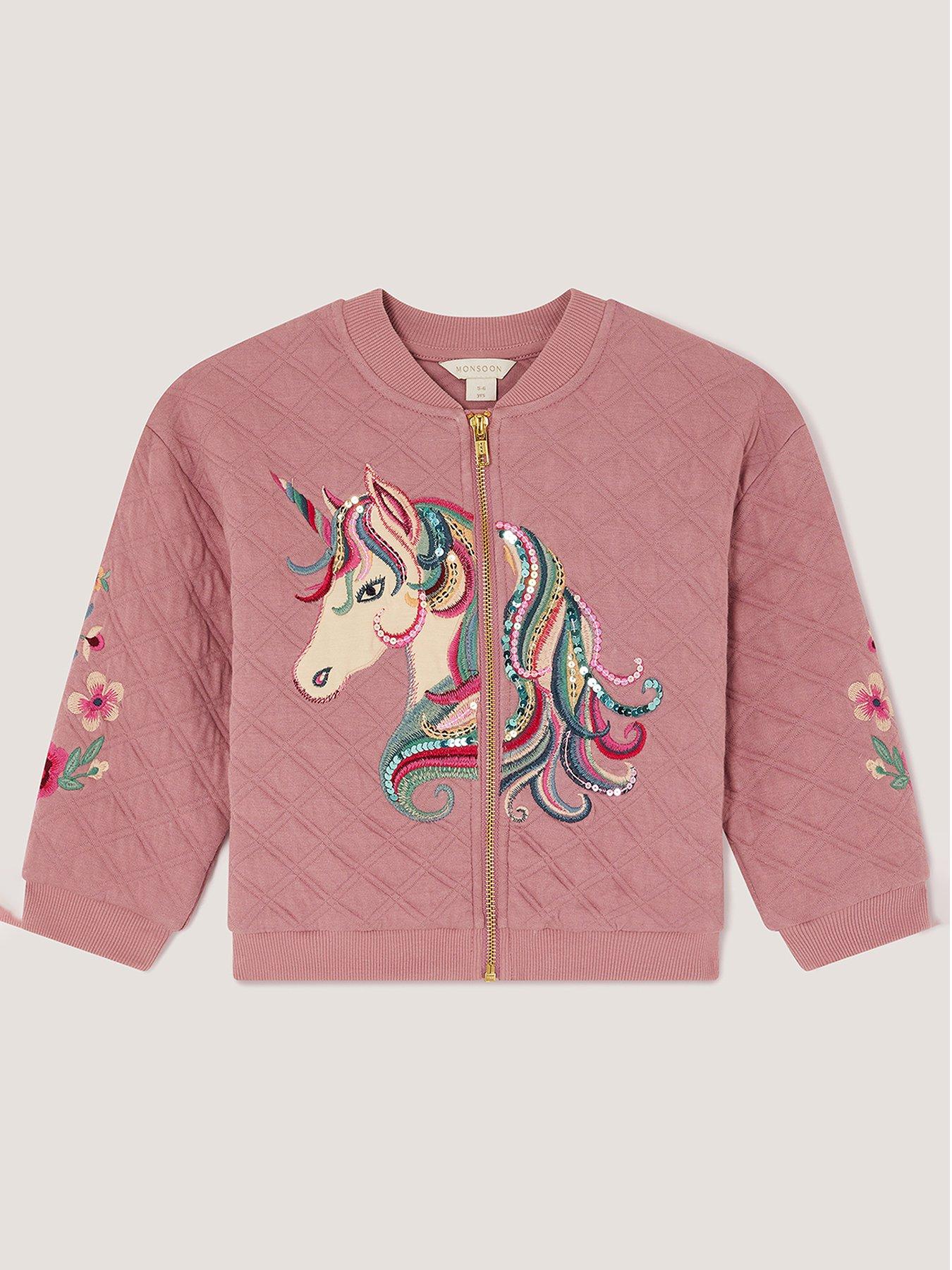monsoon-girls-unicorn-quilted-drop-shoulder-bomber-jacket-pinkstillFront