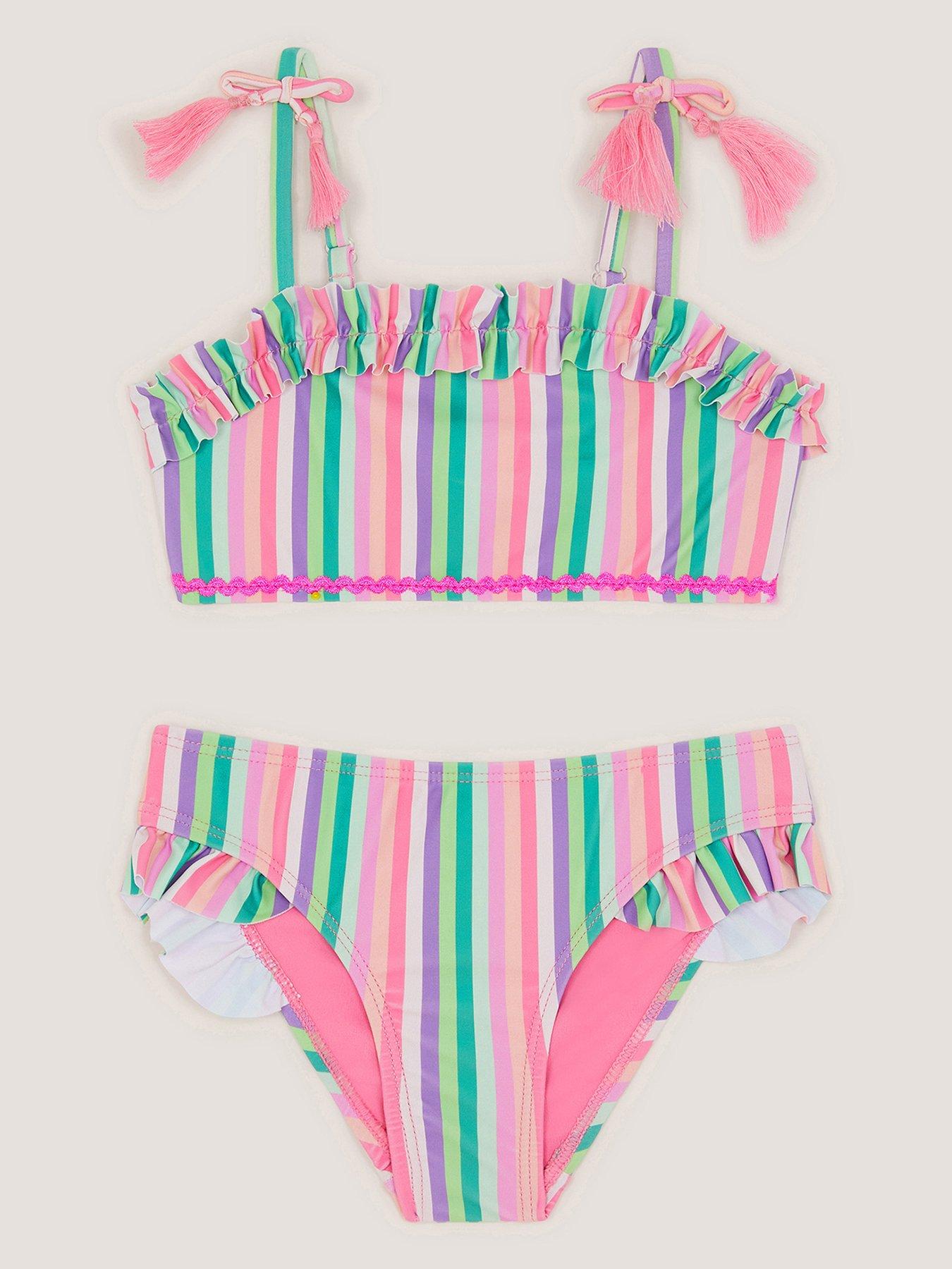 monsoon-girls-stripe-bikini-pink