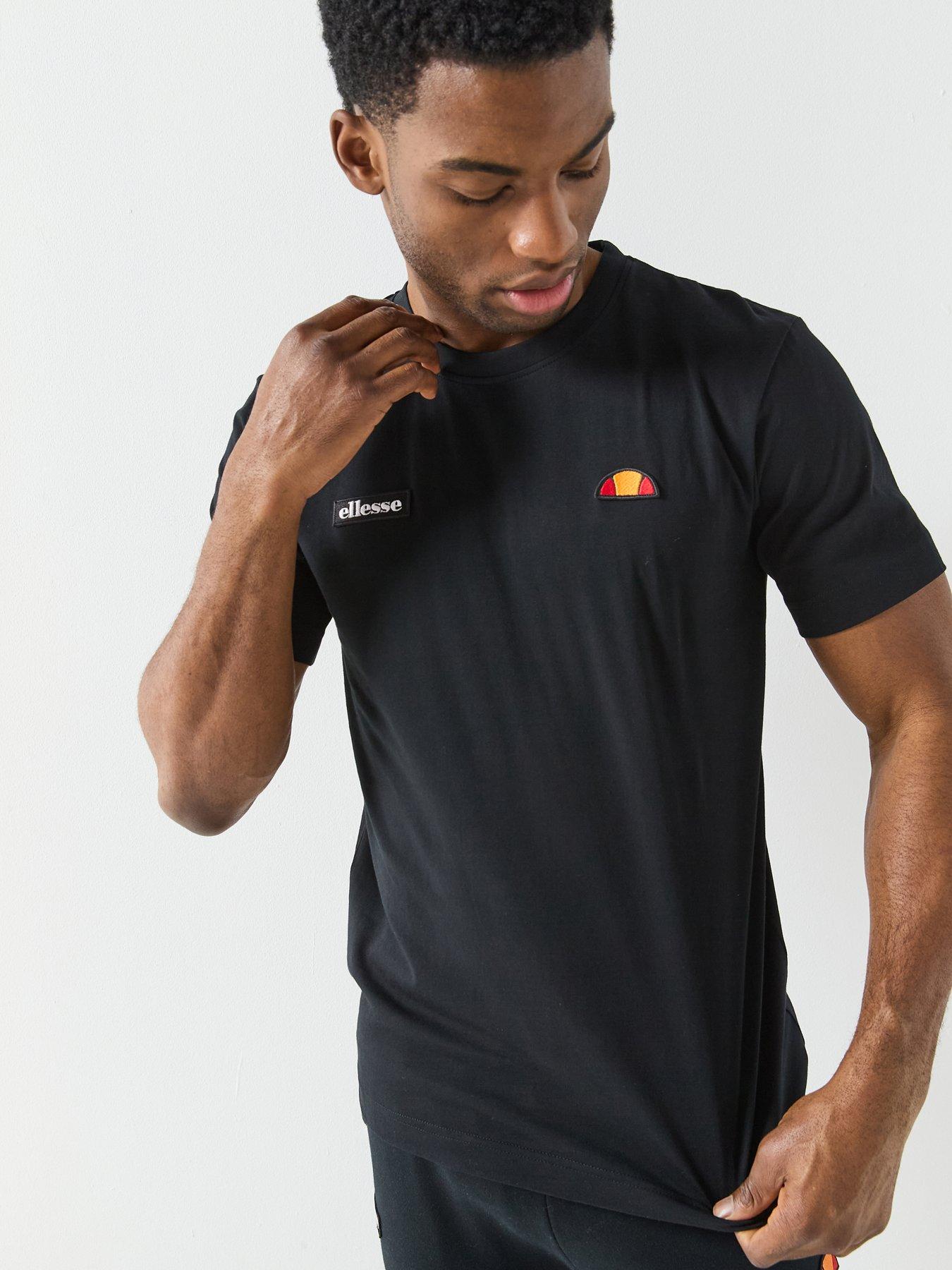 ellesse-mens-floran-t-shirt-blackfront