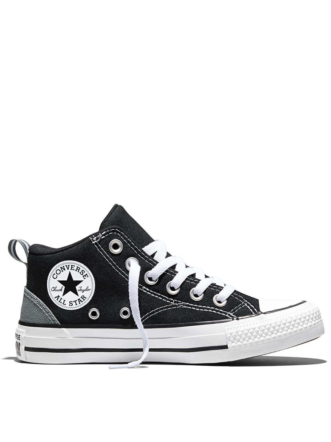 Converse Junior Chuck Taylor All Star Malden Street Trainers - Black