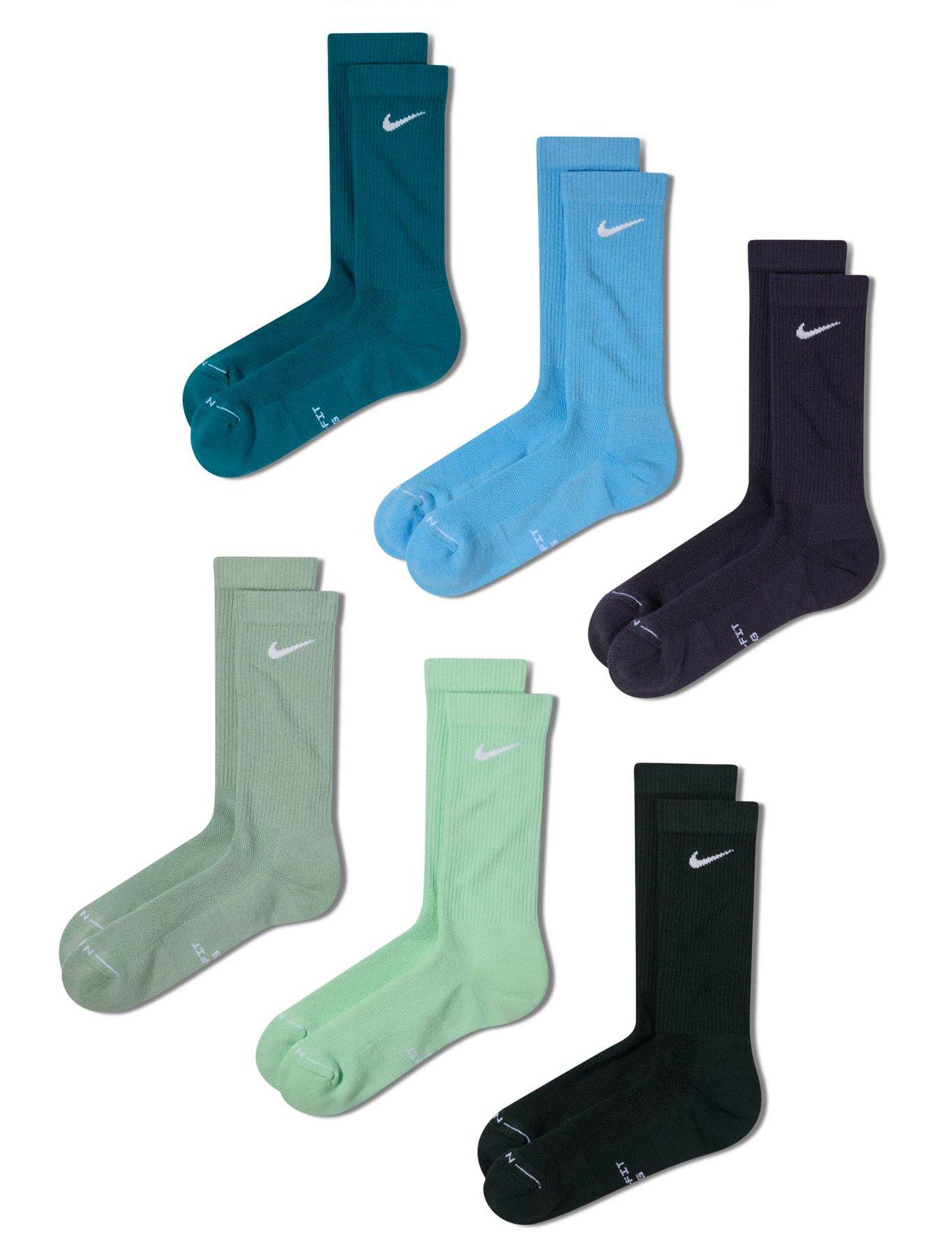 Image 3 of 6 of Nike Unisex Everyday Elevated Crew Socks (6 Pack) - Assorted