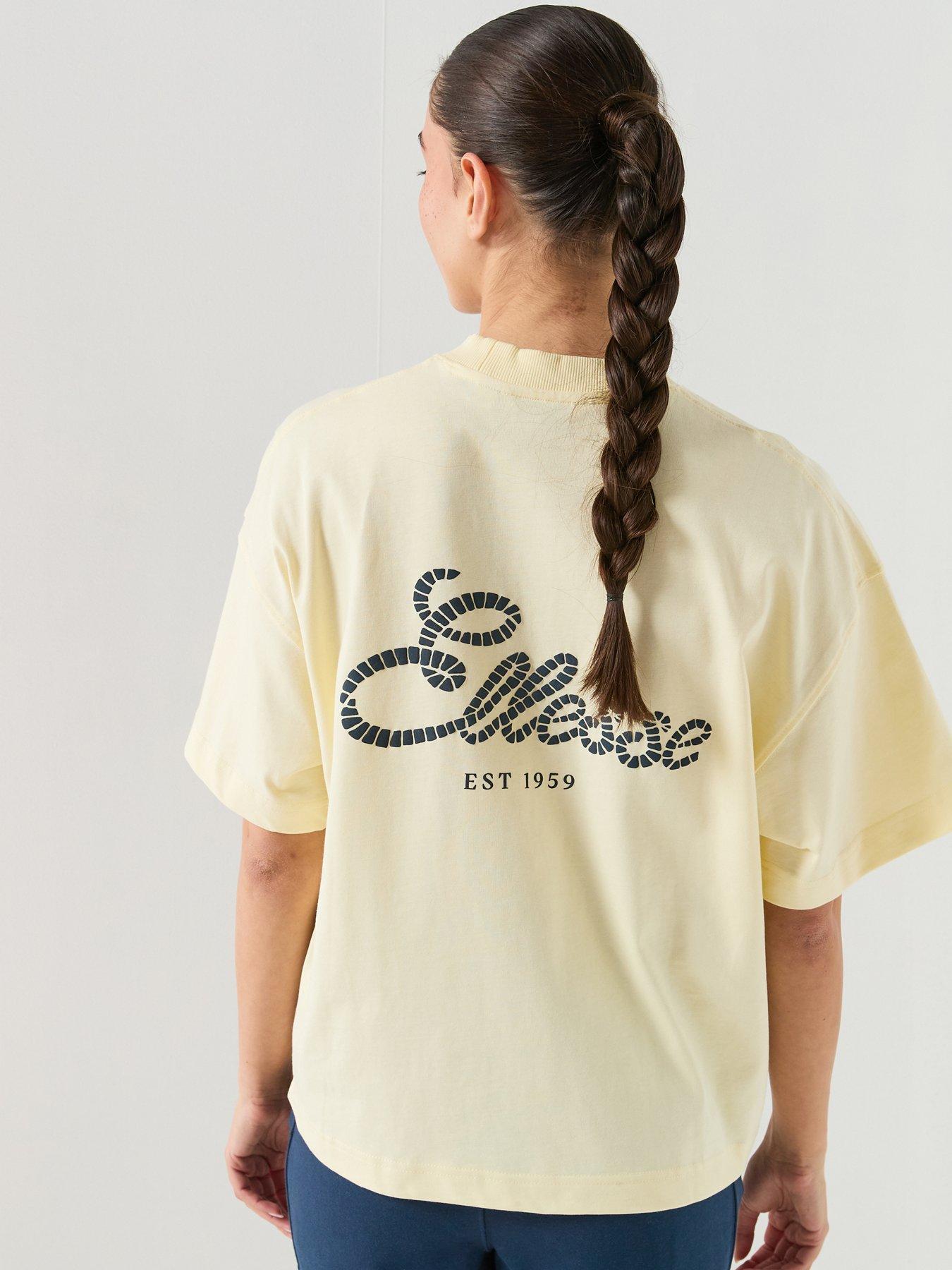 Ellesse Womens Deliziosi T-Shirt - Light Yellow