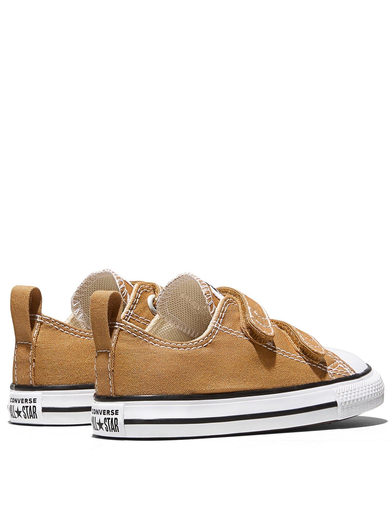 converse-infant-chuck-taylor-all-star-2v-trainers-khakiback