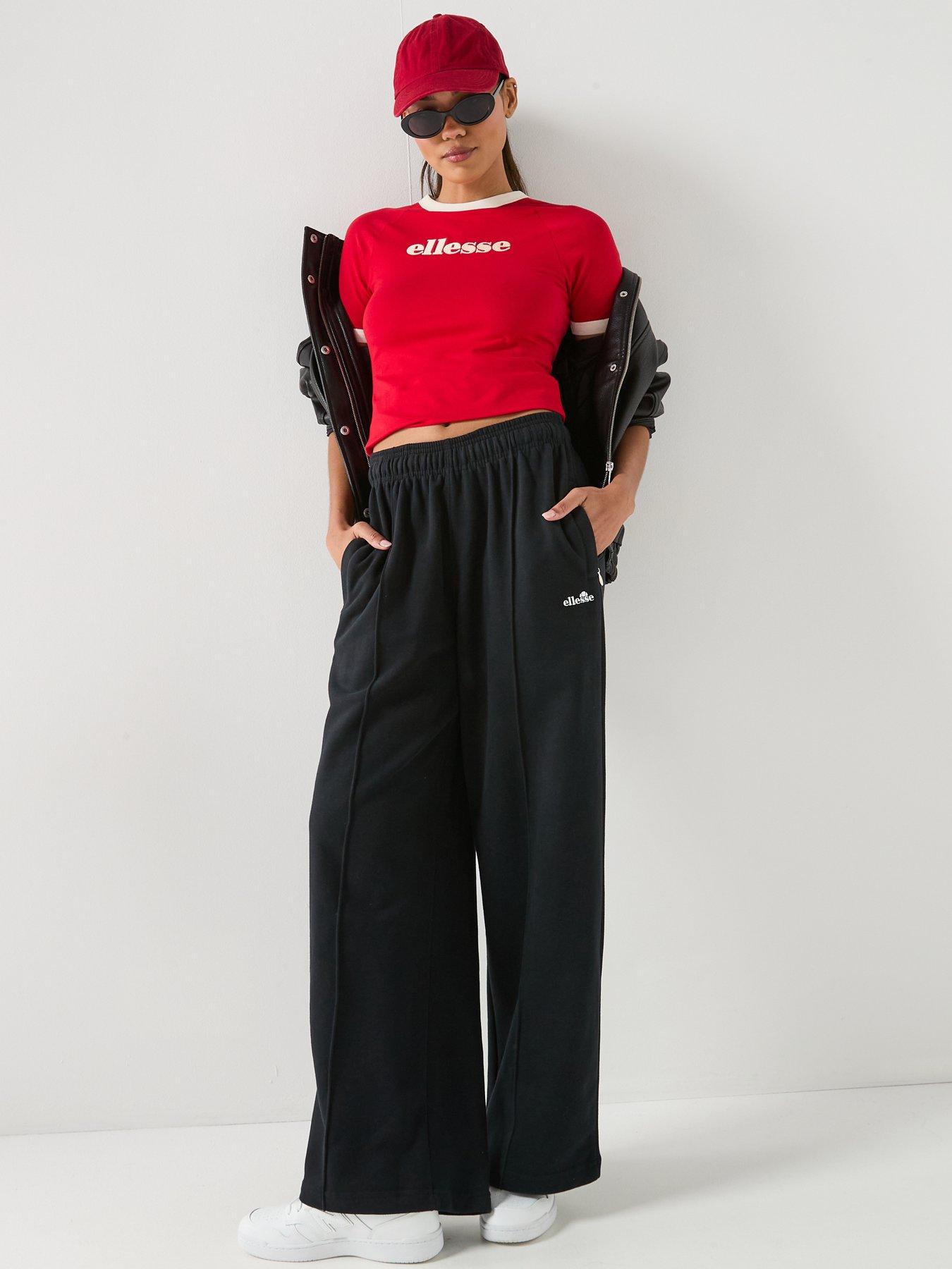 Image 3 of 6 of Ellesse Womens Albenga T-Shirt - Red
